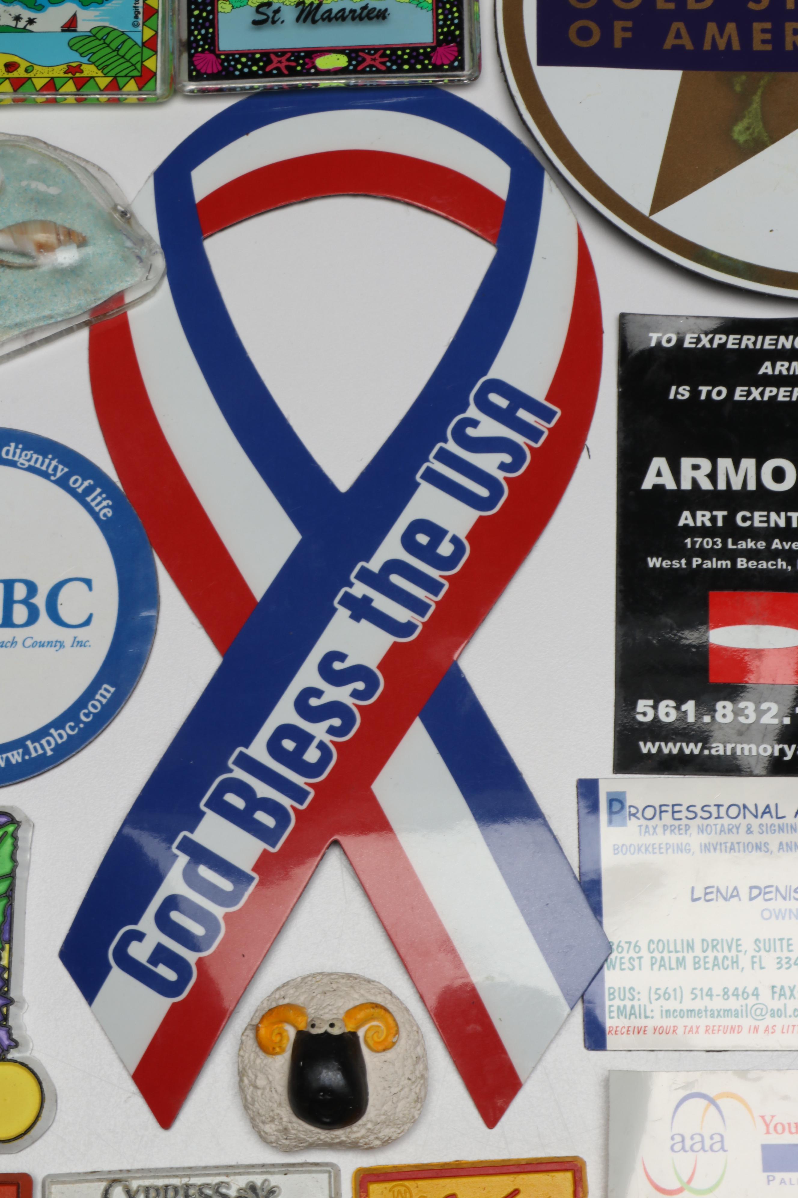 Wizard of Oz, Walt Disney World, Elvis, and More Souvenir Magnets