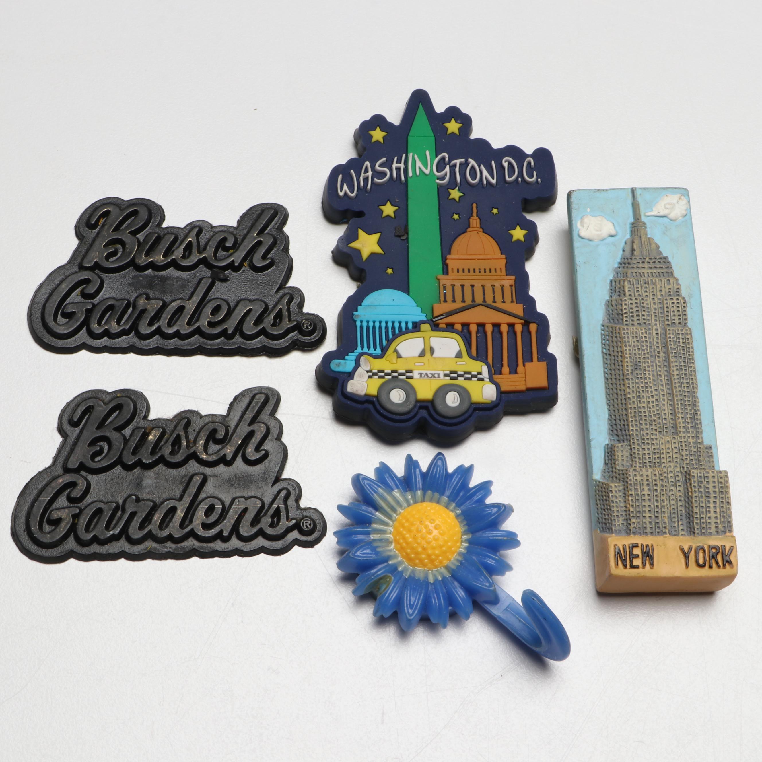 Wizard of Oz, Walt Disney World, Elvis, and More Souvenir Magnets