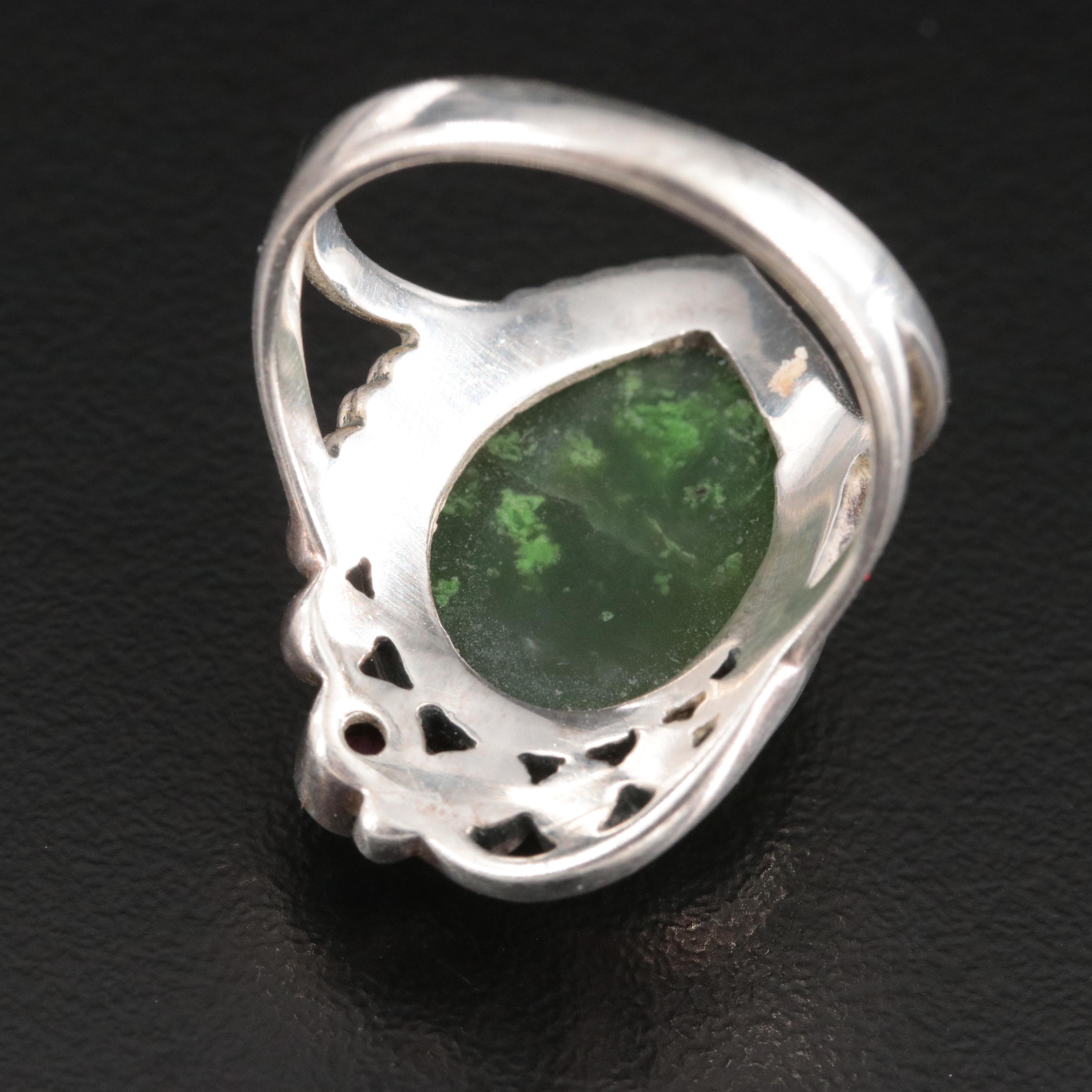 Sajen Sterling Turquoise and Opal Doublet Ring