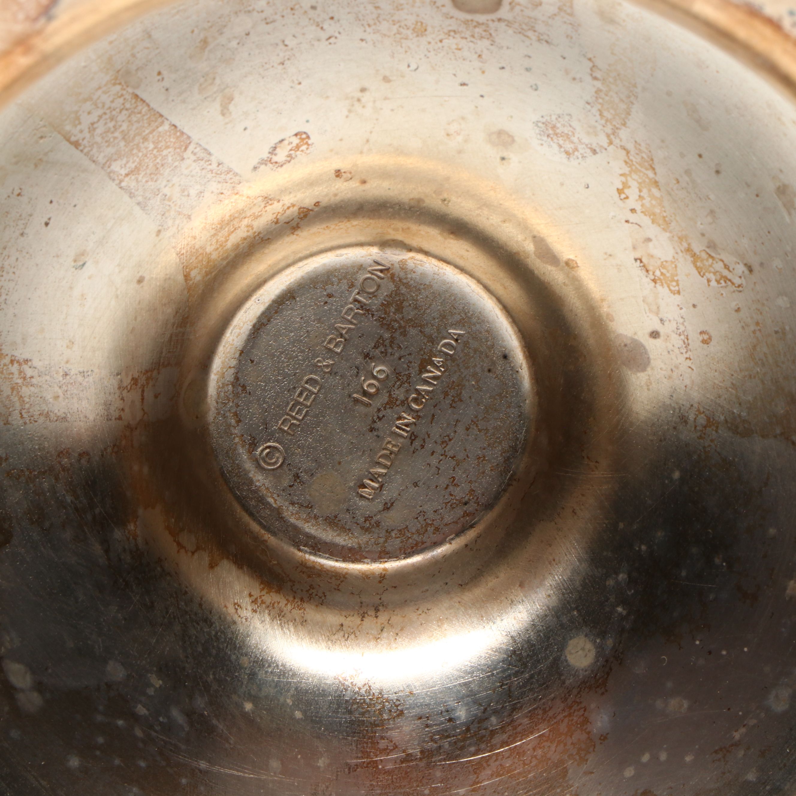 Reed & Barton Rococo Style Silver Plate Epergne Base