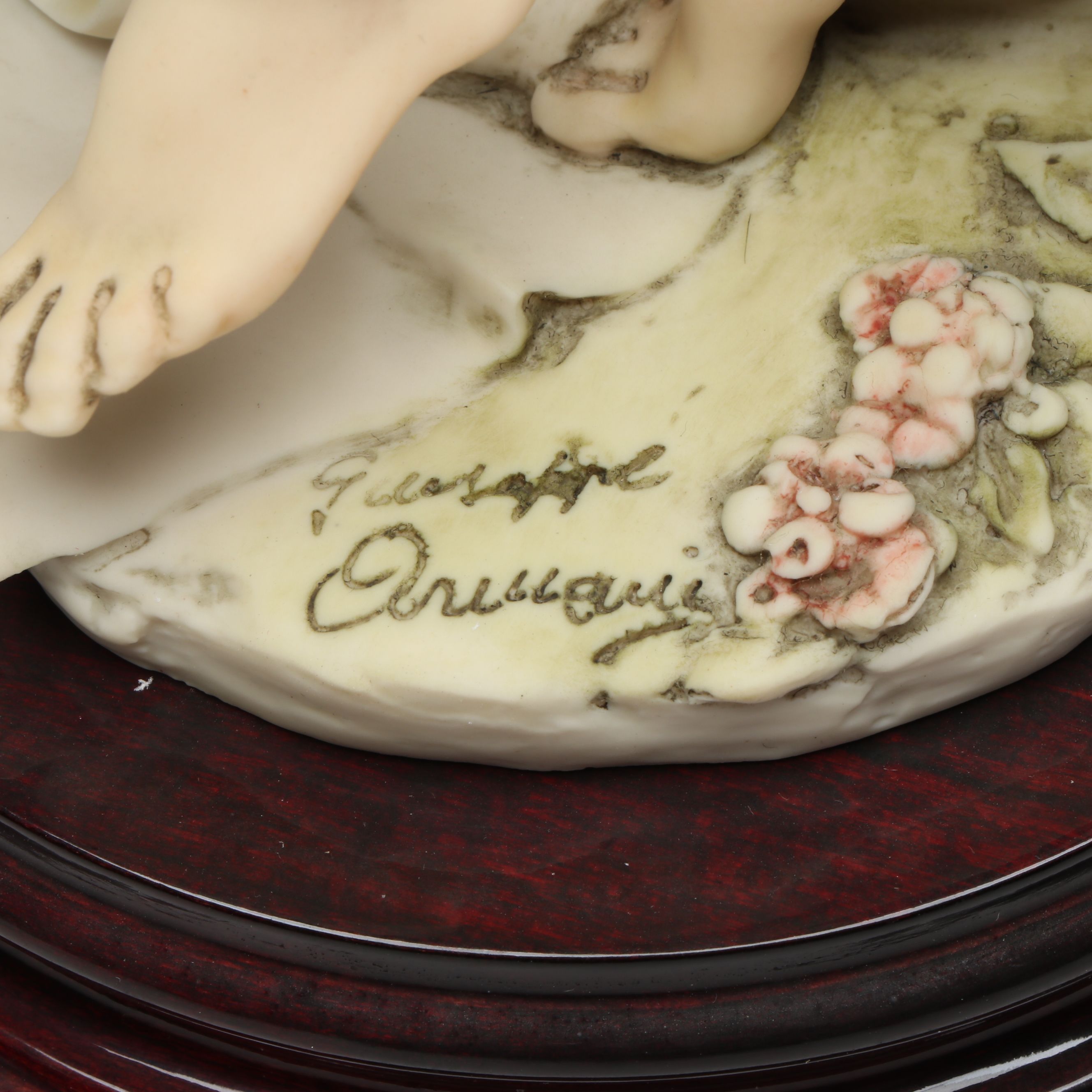Giuseppe Armani "Melody" and "Taurus" Porcelain Figures