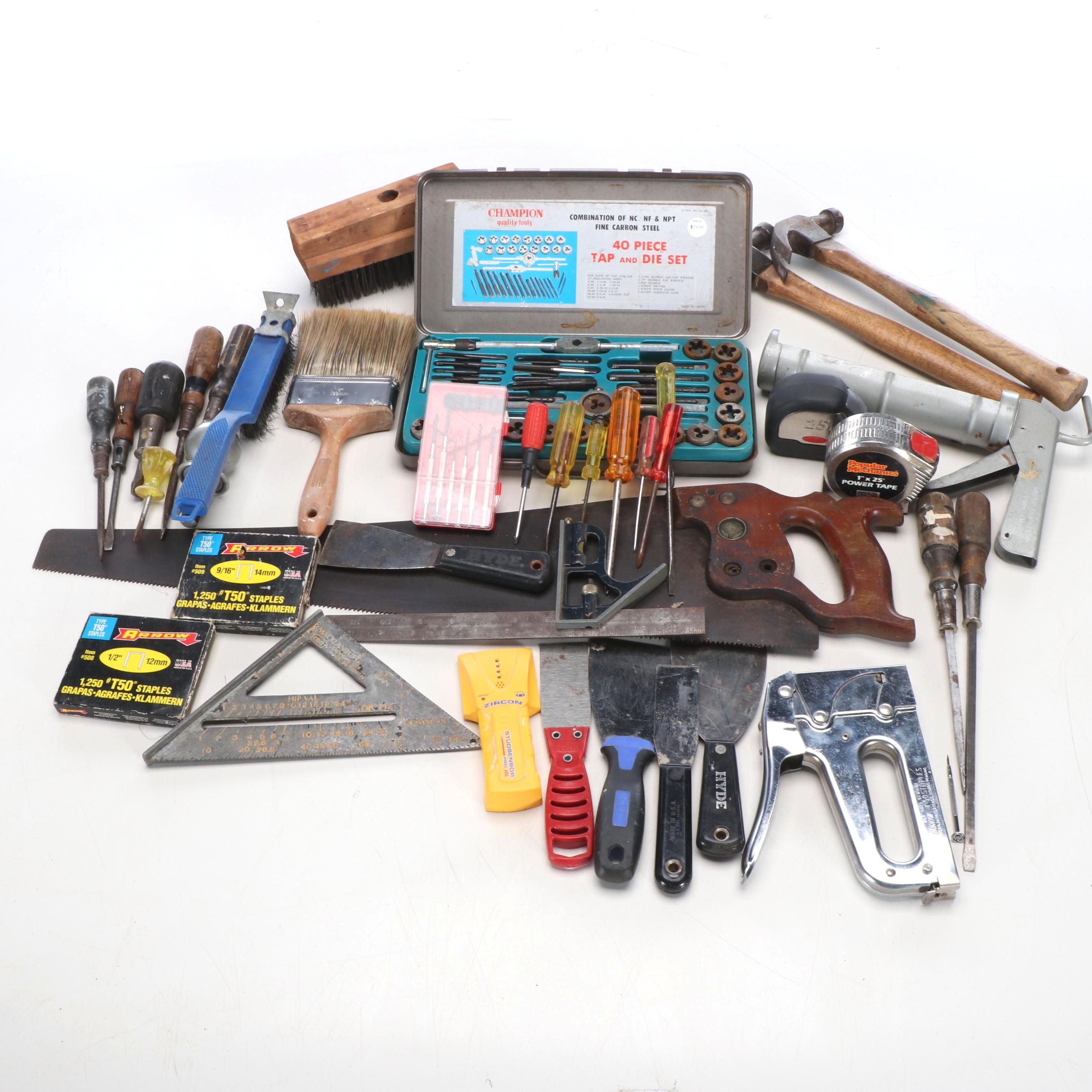 Hand Saw, Hammers, and More Hand Tools