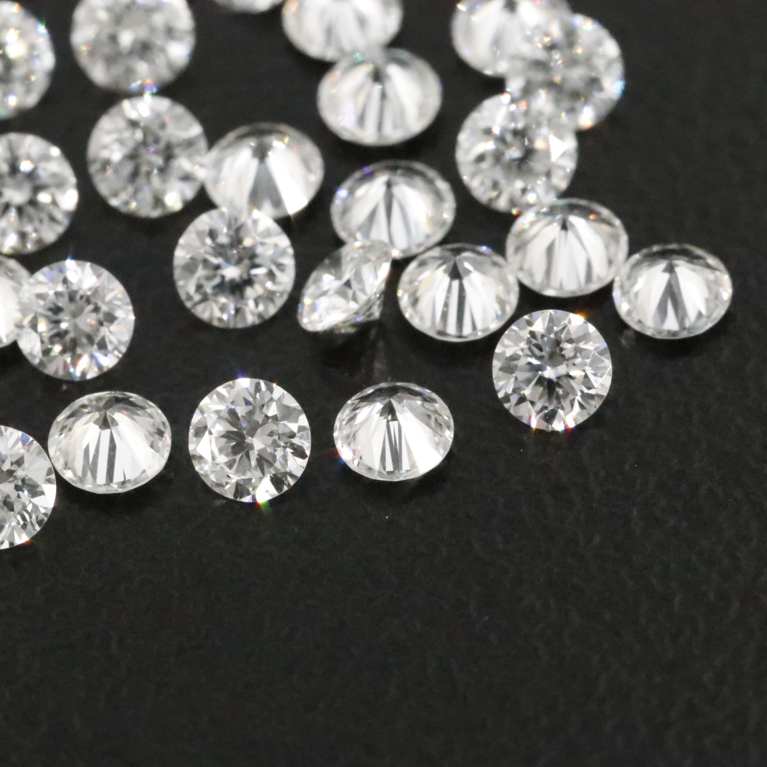 Loose 4.10 CTW Lab Grown Diamonds