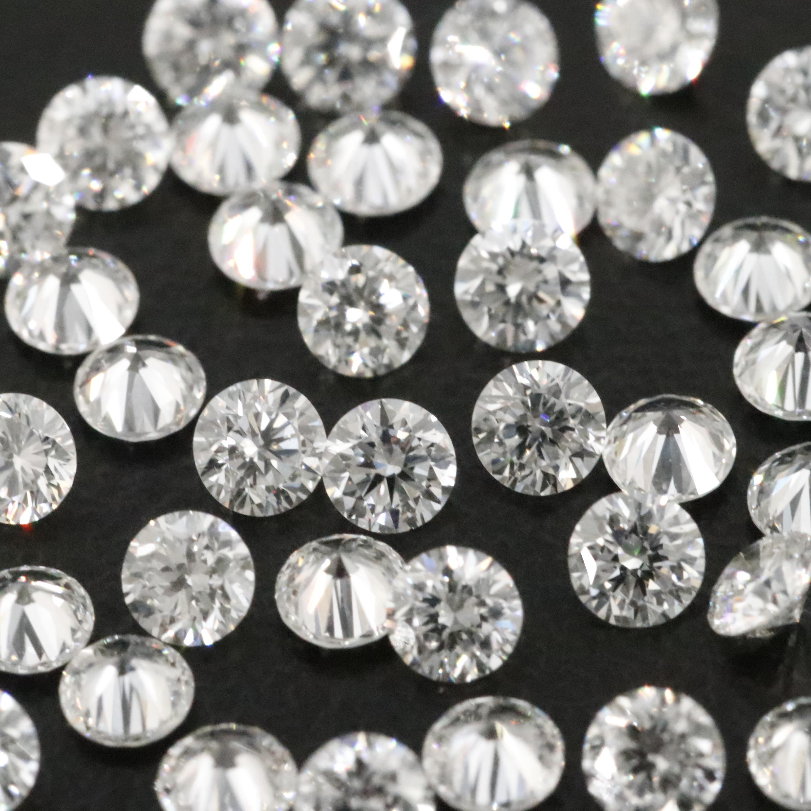 Loose 4.10 CTW Lab Grown Diamonds