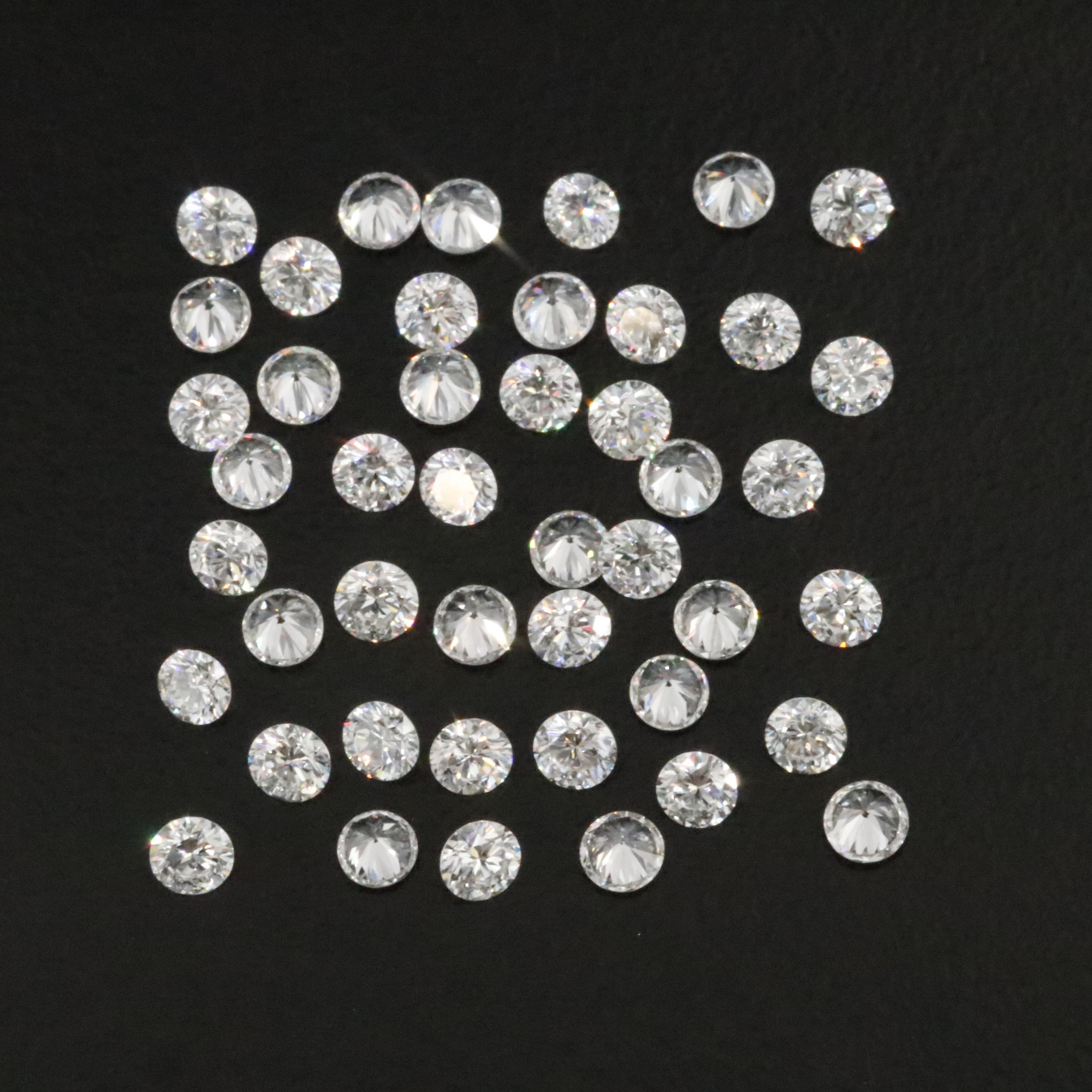 Loose 4.06 CTW Lab Grown Diamonds