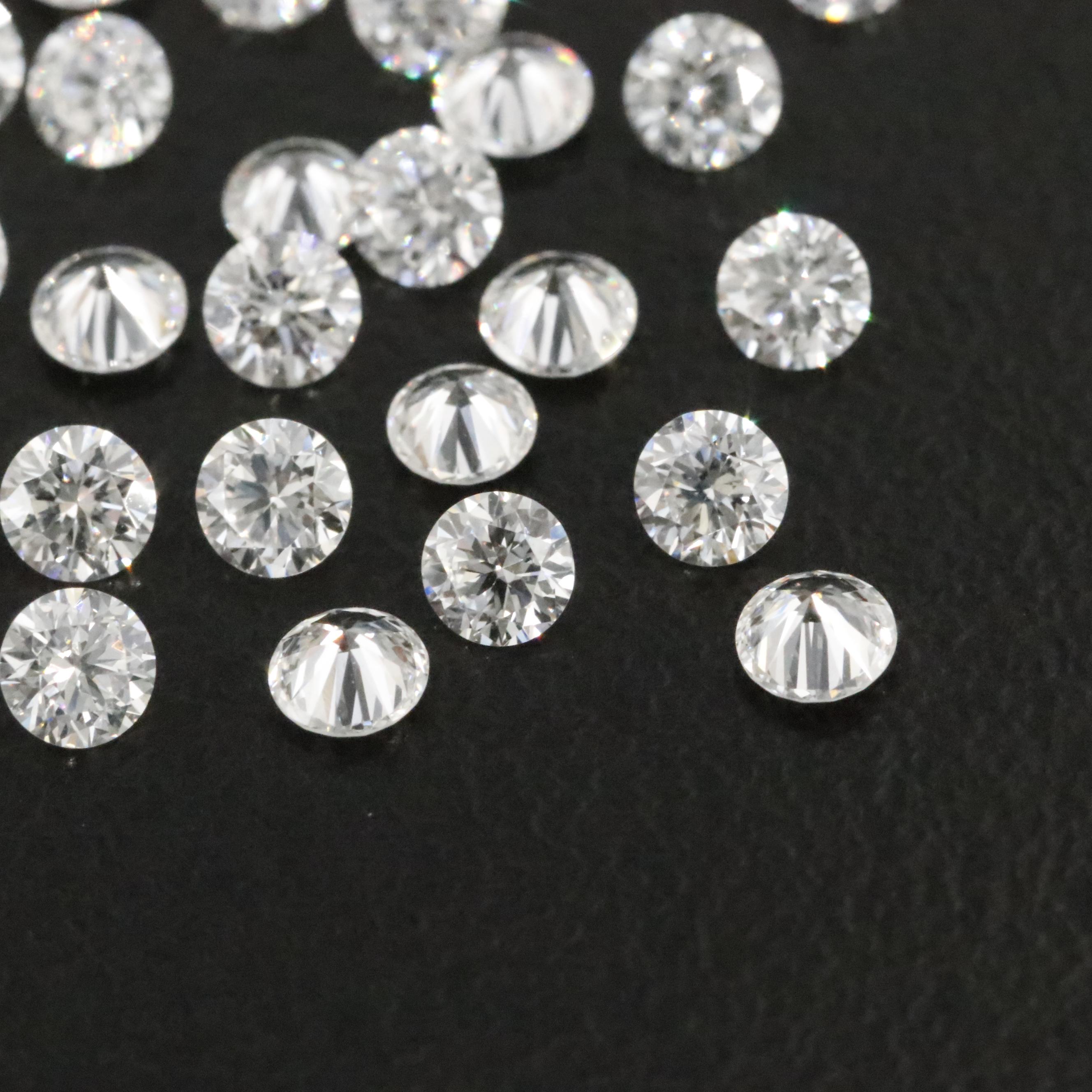 Loose 4.06 CTW Lab Grown Diamonds