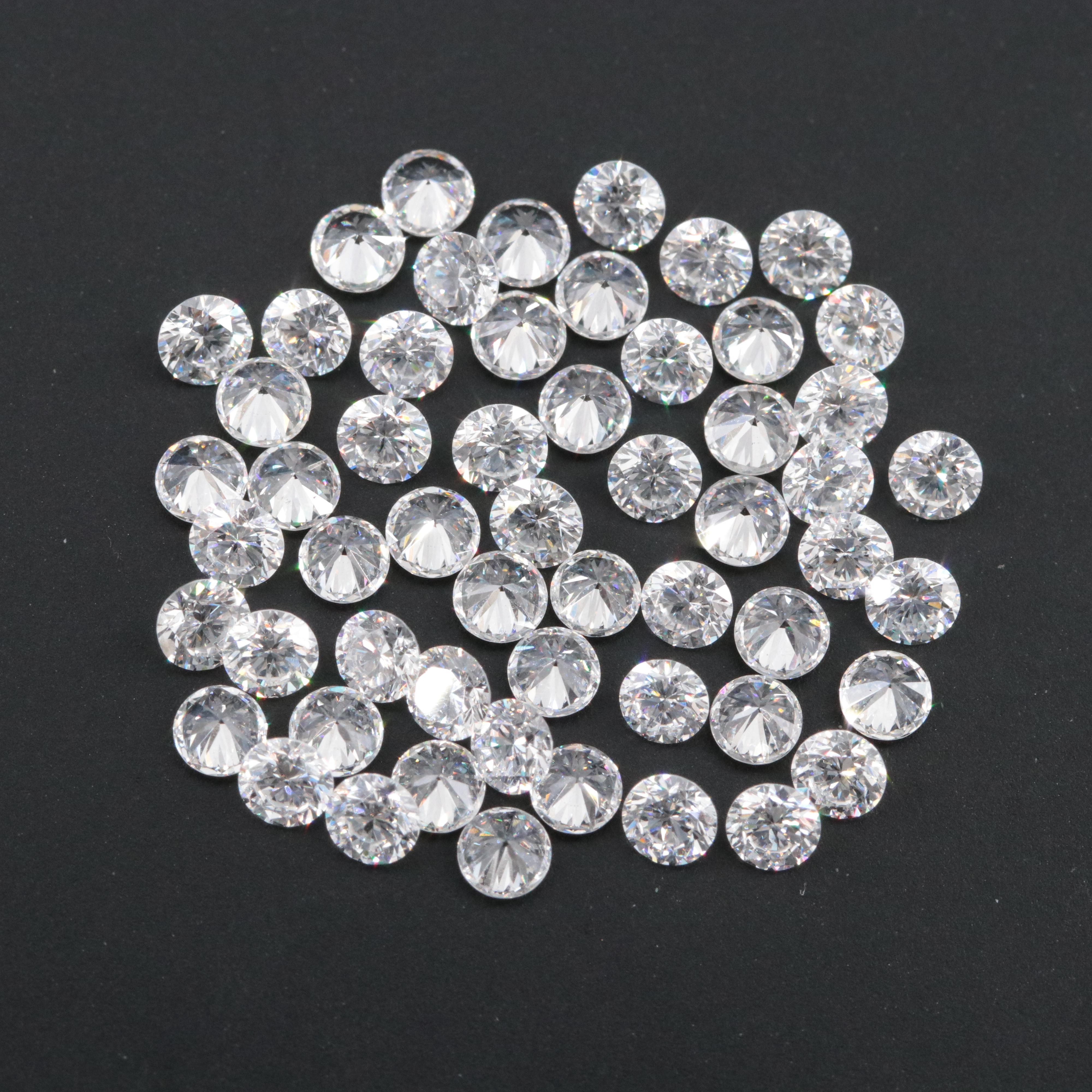 Loose 5.05 CTW Lab Grown Diamonds