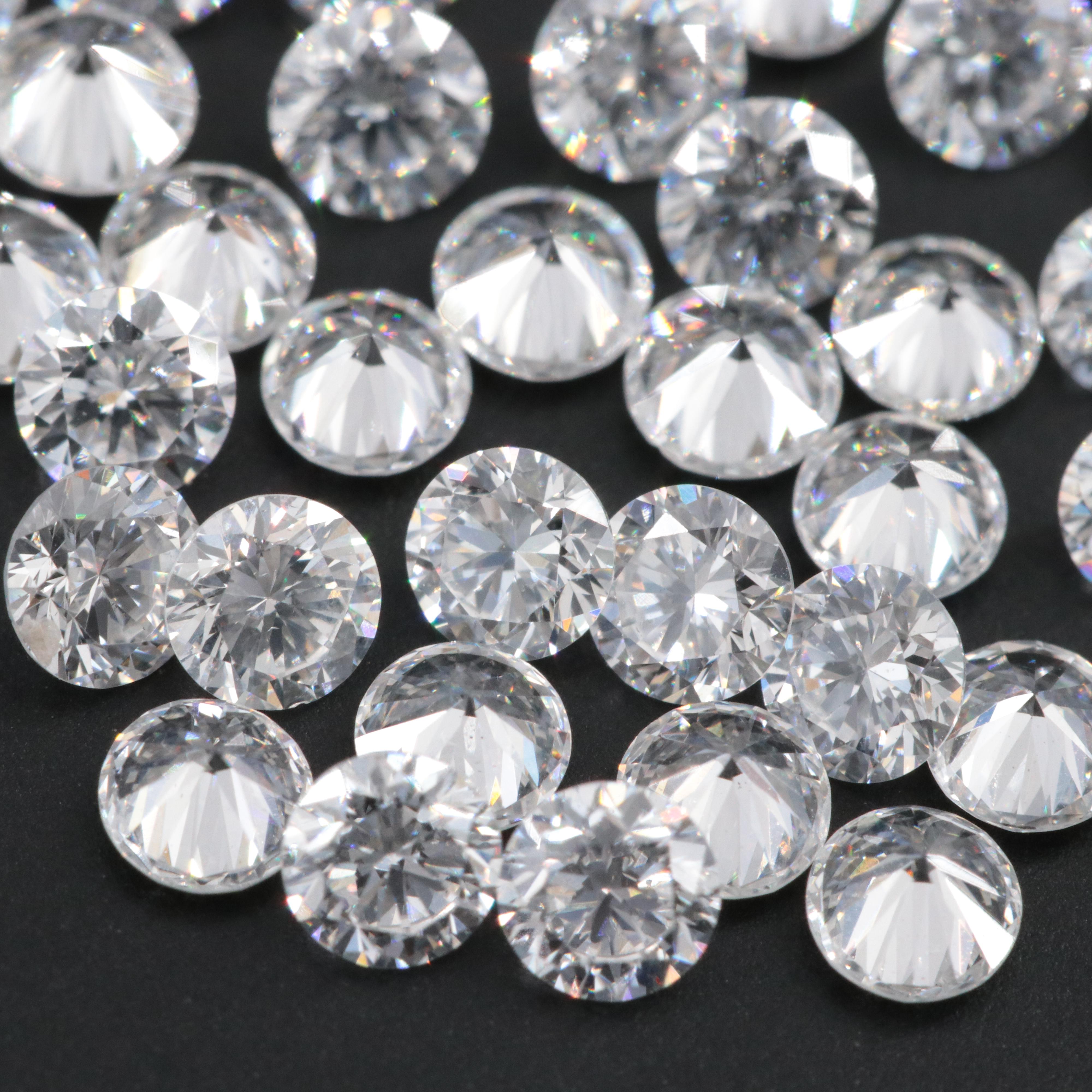 Loose 5.05 CTW Lab Grown Diamonds