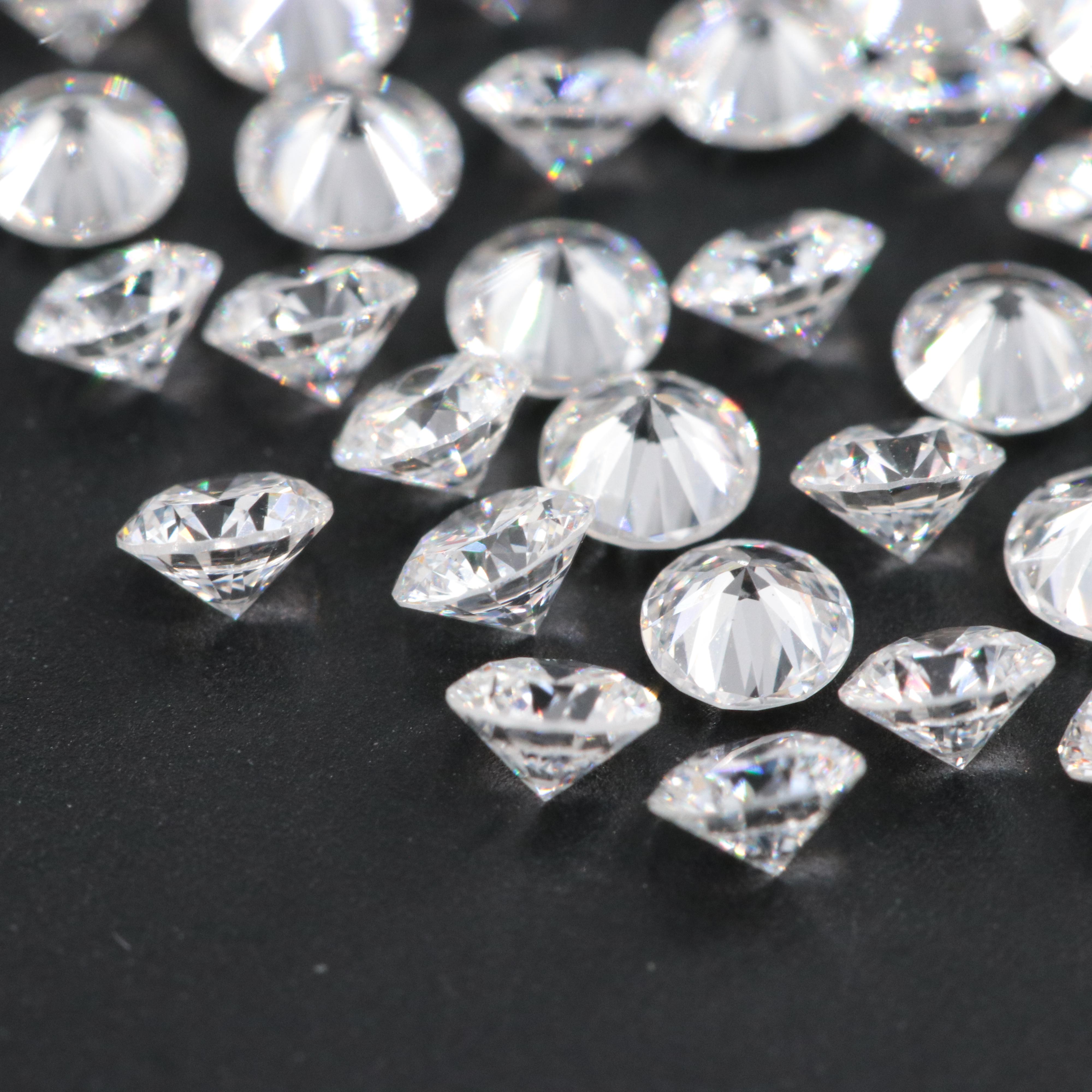 Loose 5.05 CTW Lab Grown Diamonds