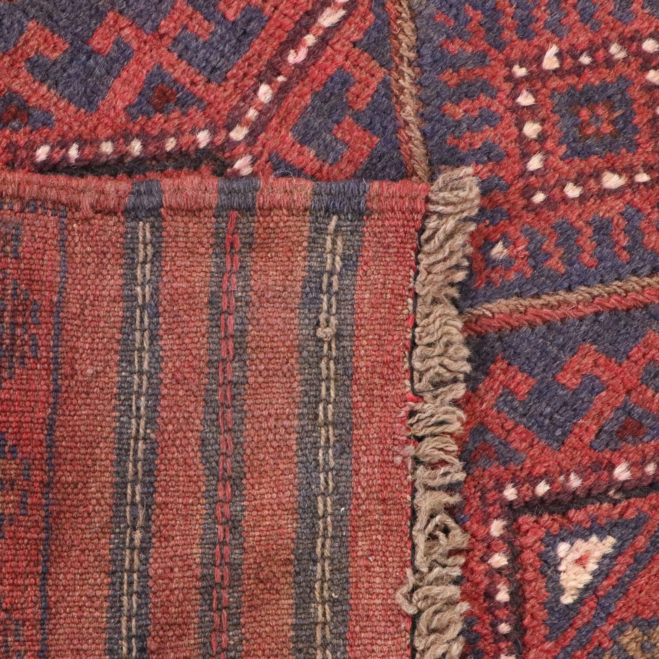 2'3 x 8'8 Handwoven Afghan Mashwani Carpet Runner