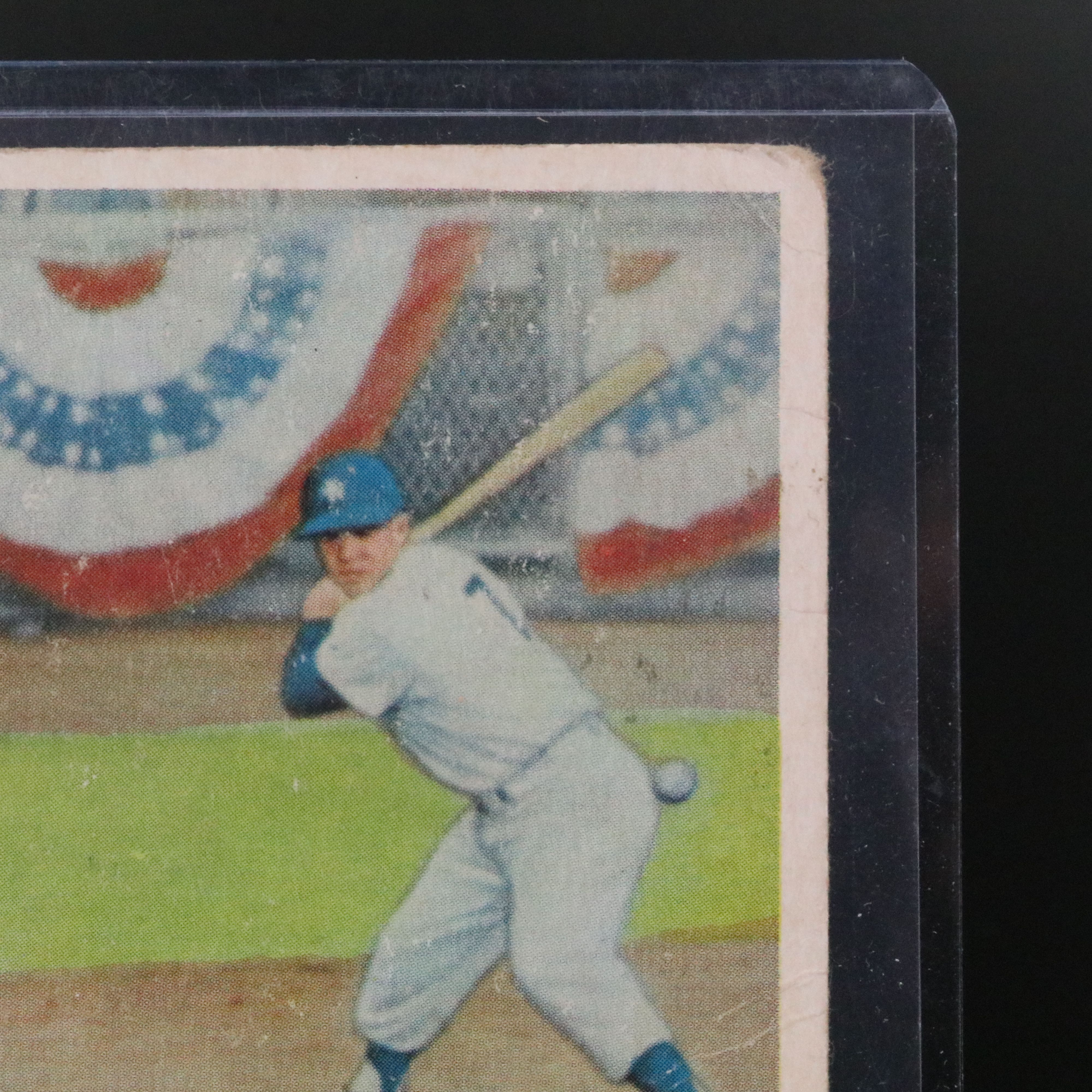 1959 Topps Mickey Mantle New York Yankees Baseball Thrills Card