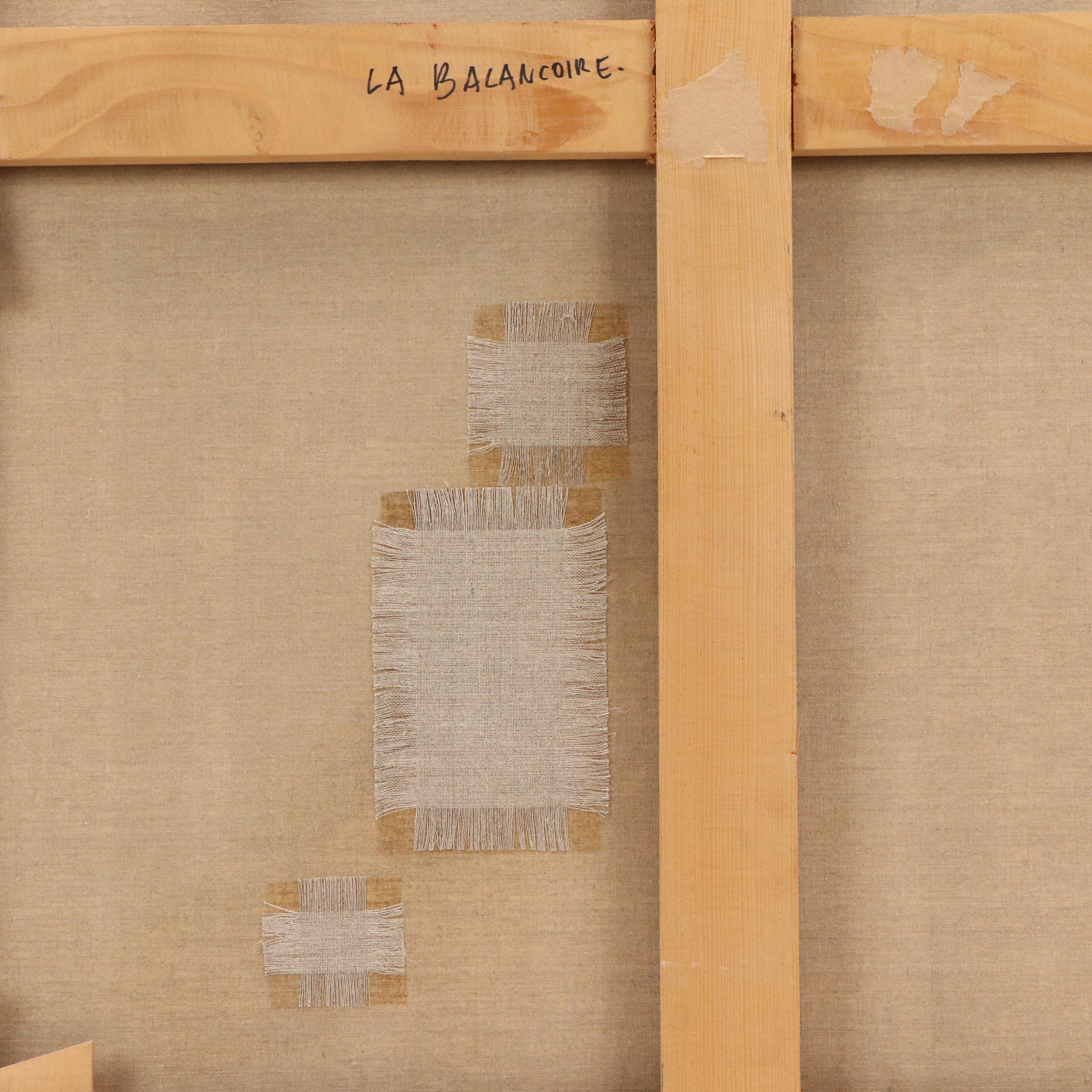 Philippe Henri Noyer Oil Painting "The Swing," 1978