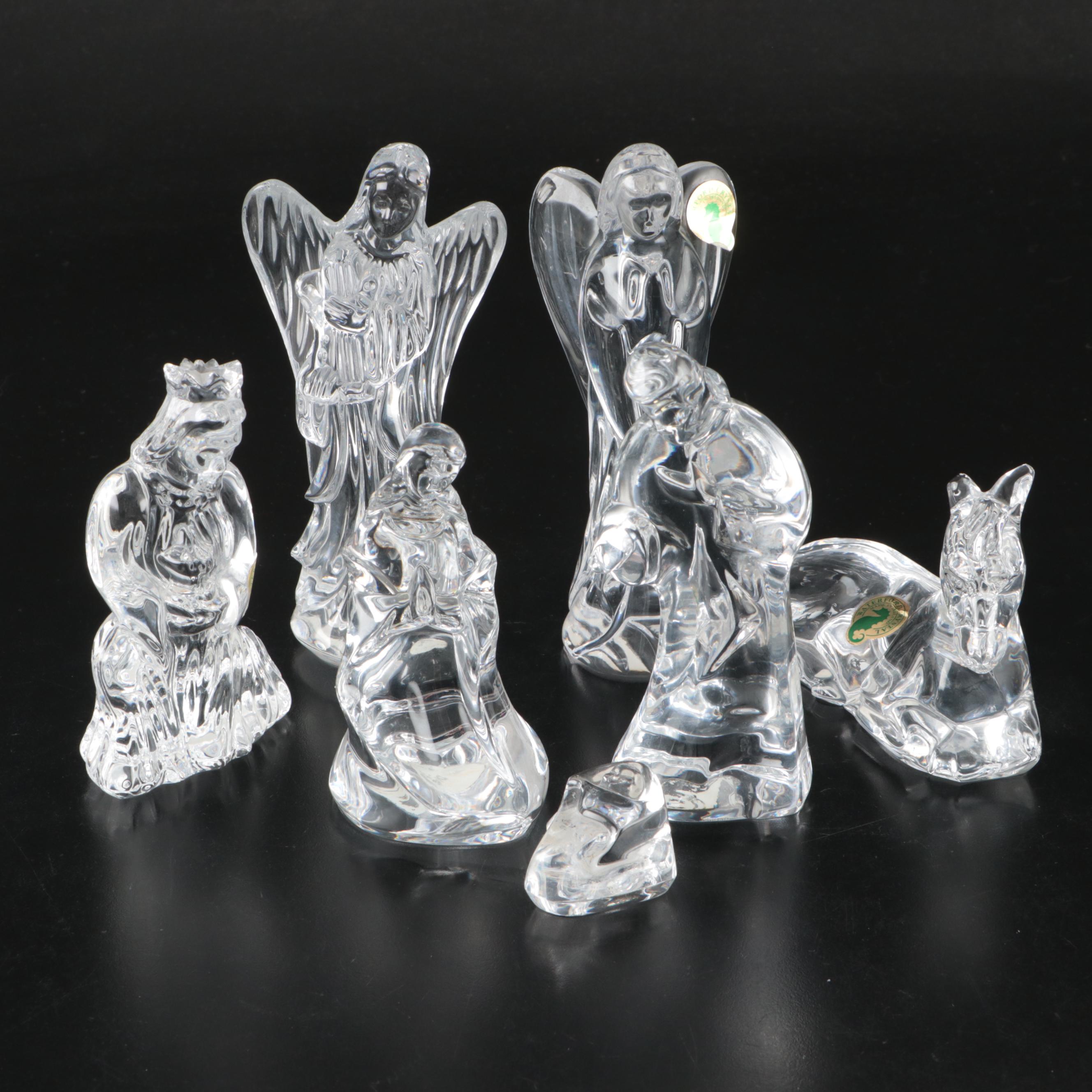 Waterford Crystal Nativity Set