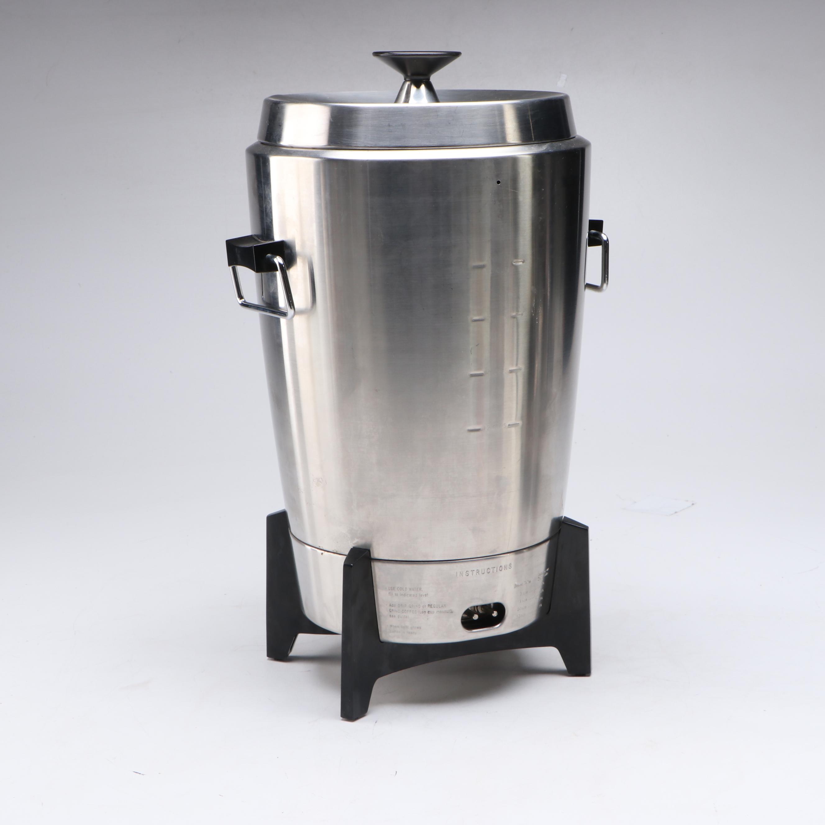 West Bend Stainless Steel Party Percolator and Jet-O-Matic Electric ...