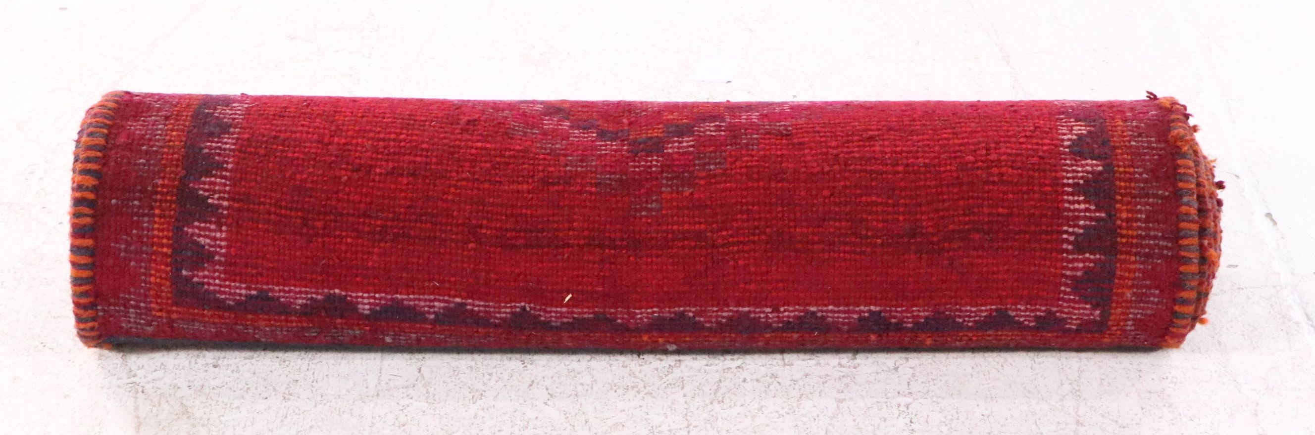 3'7 x 11'6 Hand-Knotted Turkish Village Long Rug