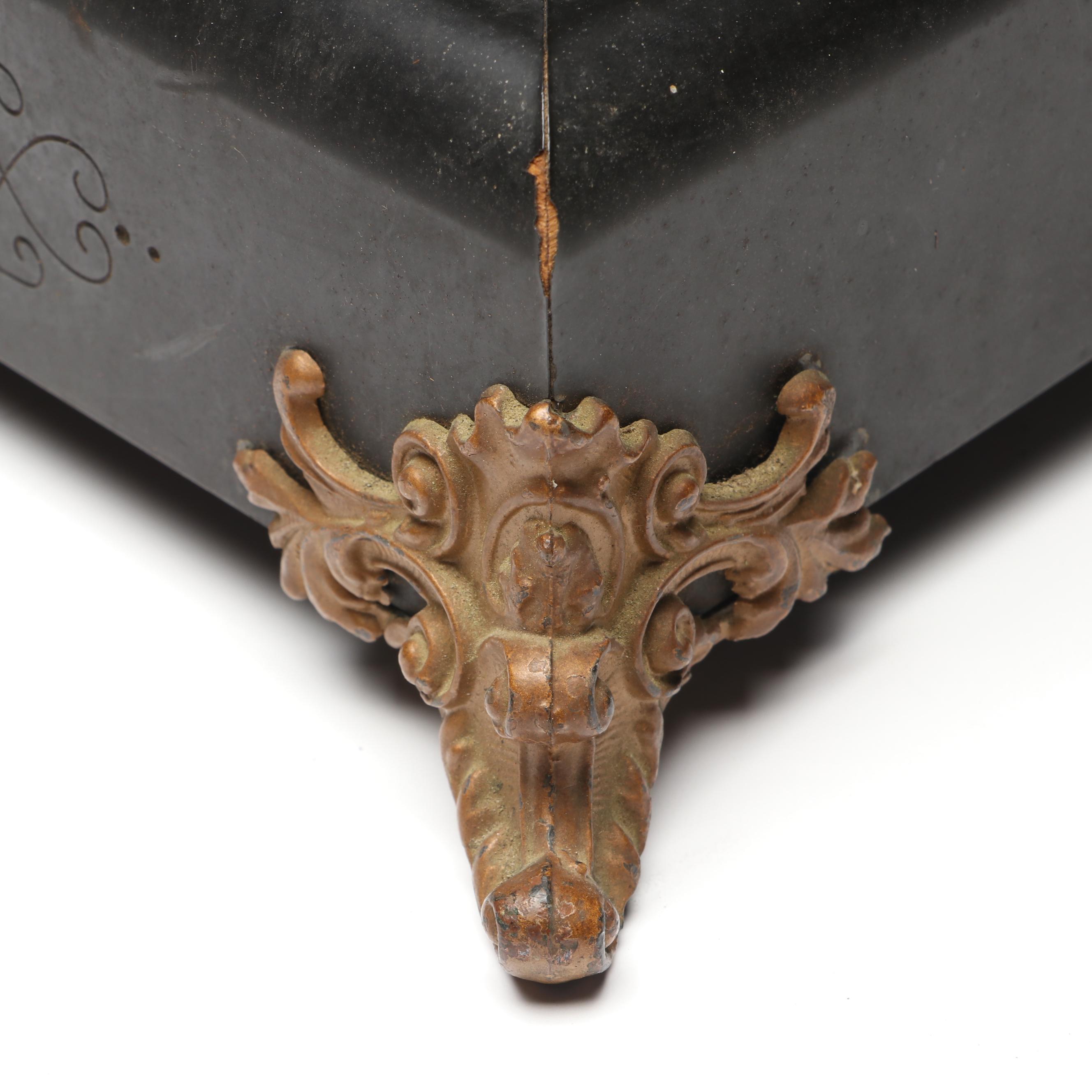 Seth Thomas Adamantine Column Mantel Clock, Early 20th Century