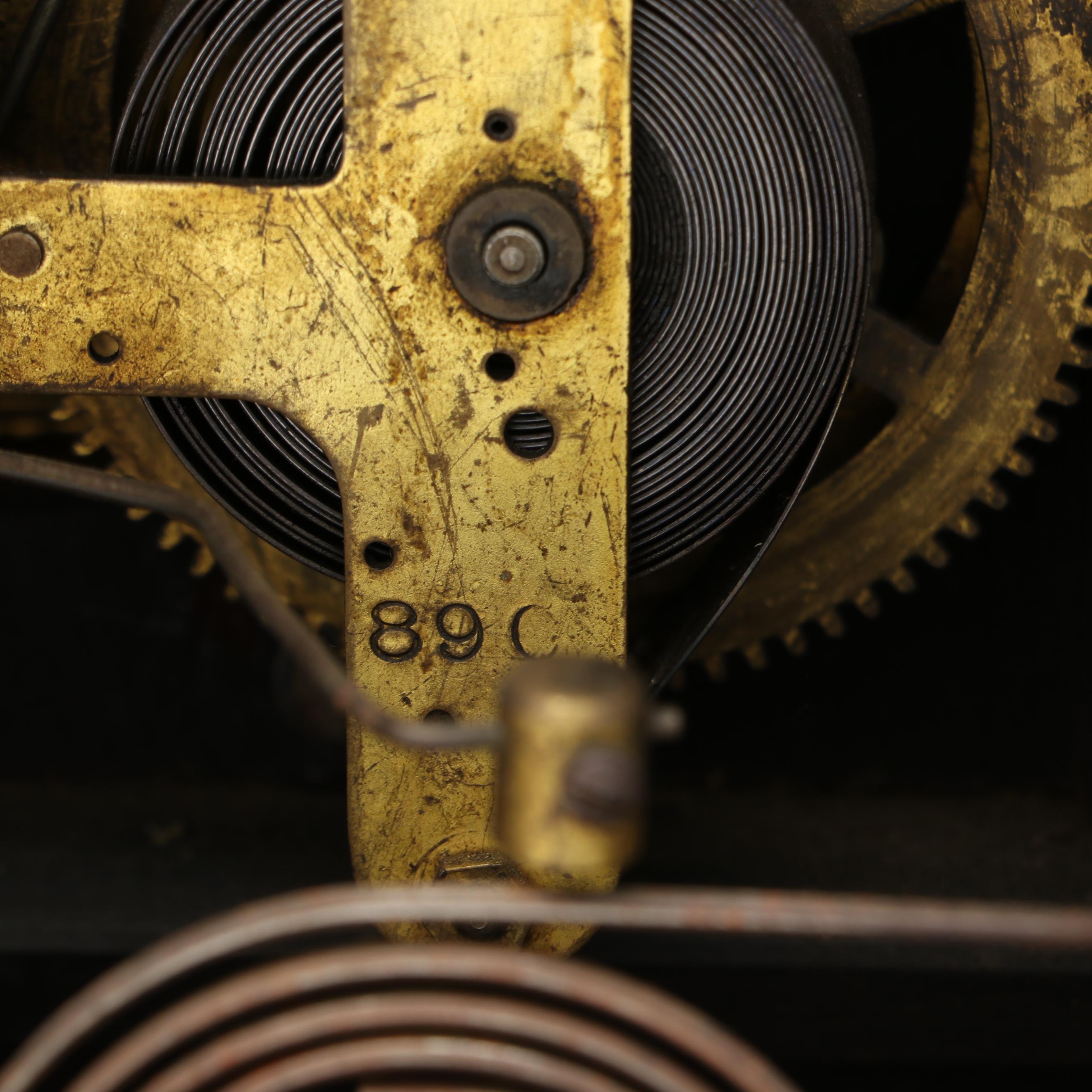 Seth Thomas Adamantine Column Mantel Clock, Early 20th Century