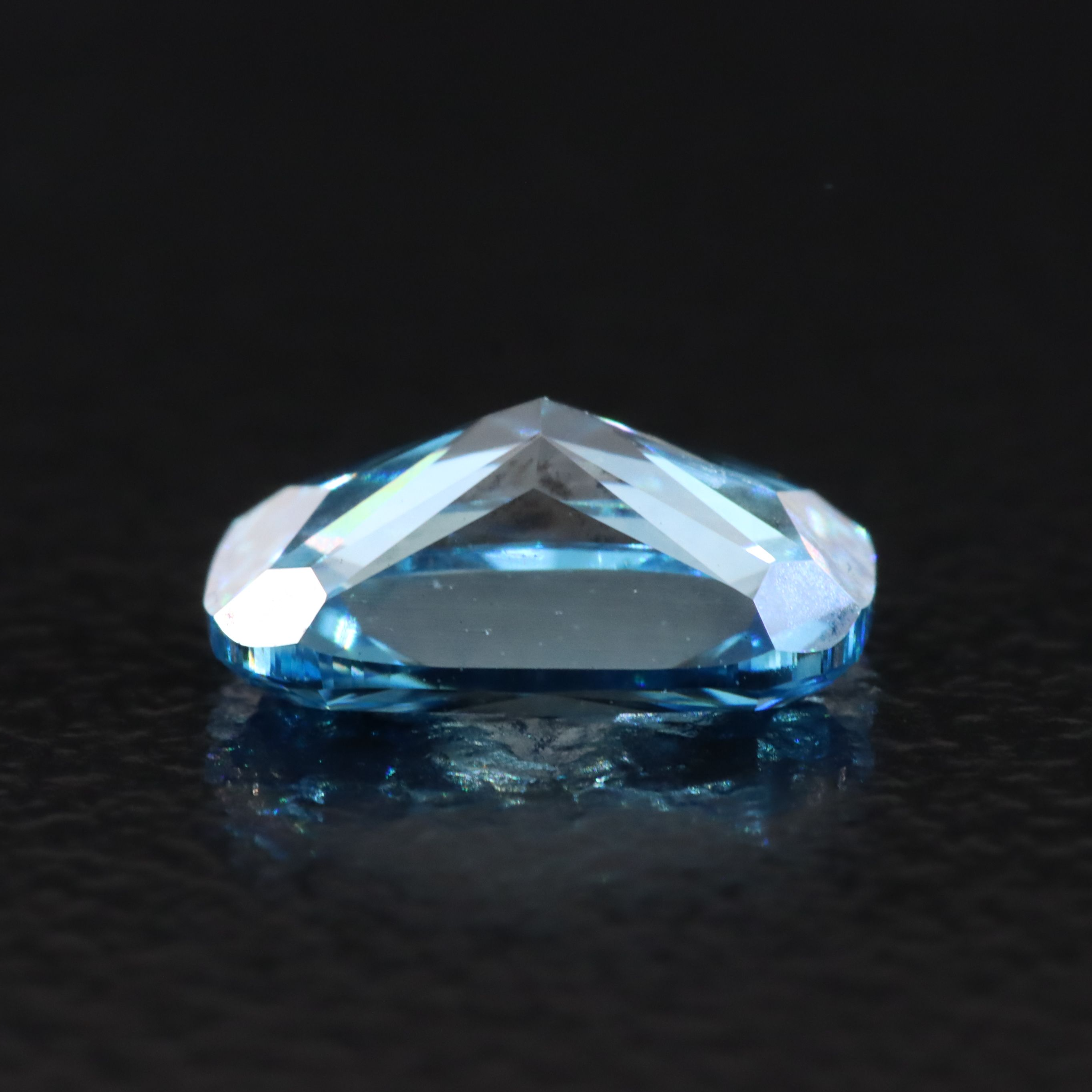 Loose 1.08 CT Lab Grown Fancy Blue Diamond with IGI Report