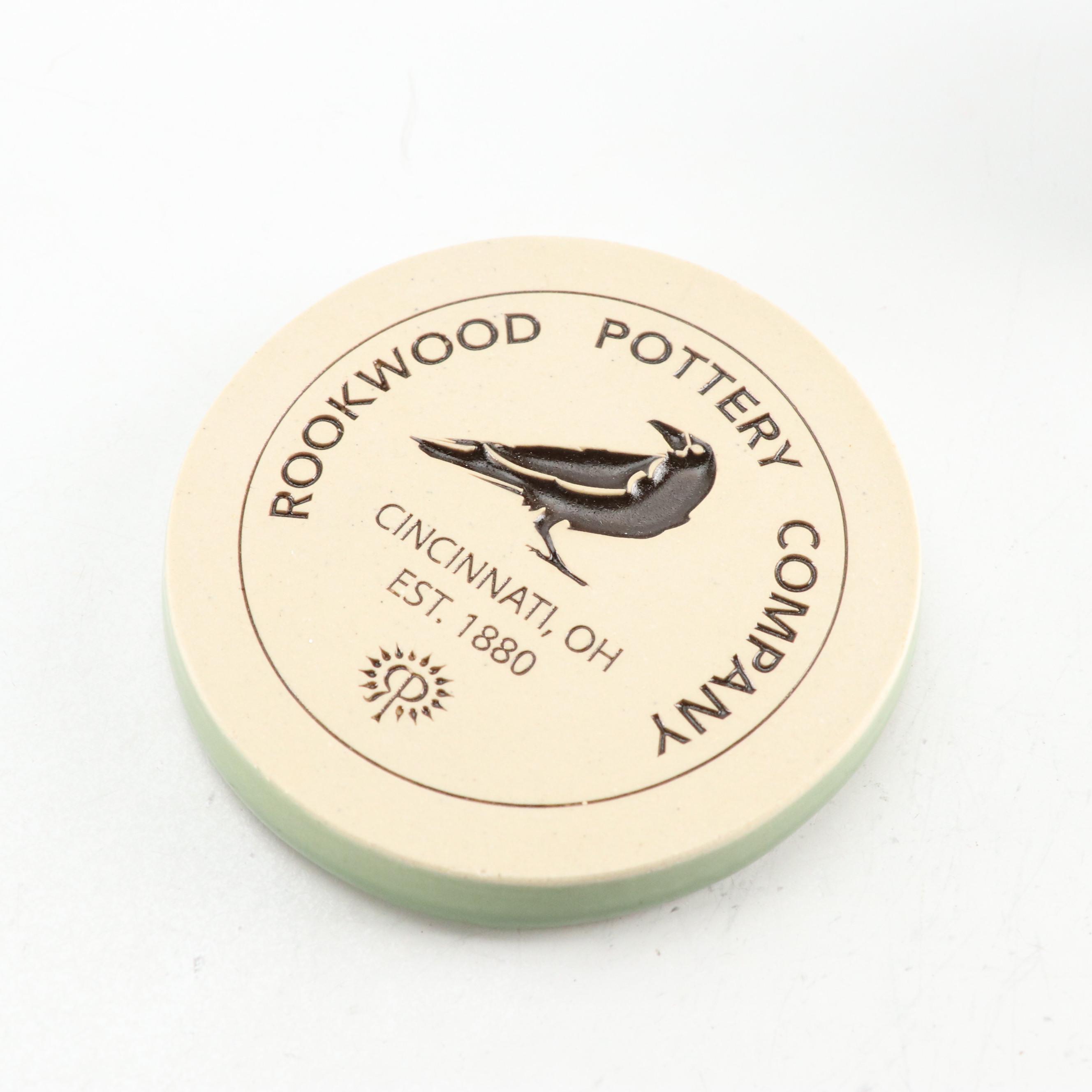 Alvin Sterling Salt and Pepper Shakers, Rookwood Pottery Coaster, More Décor