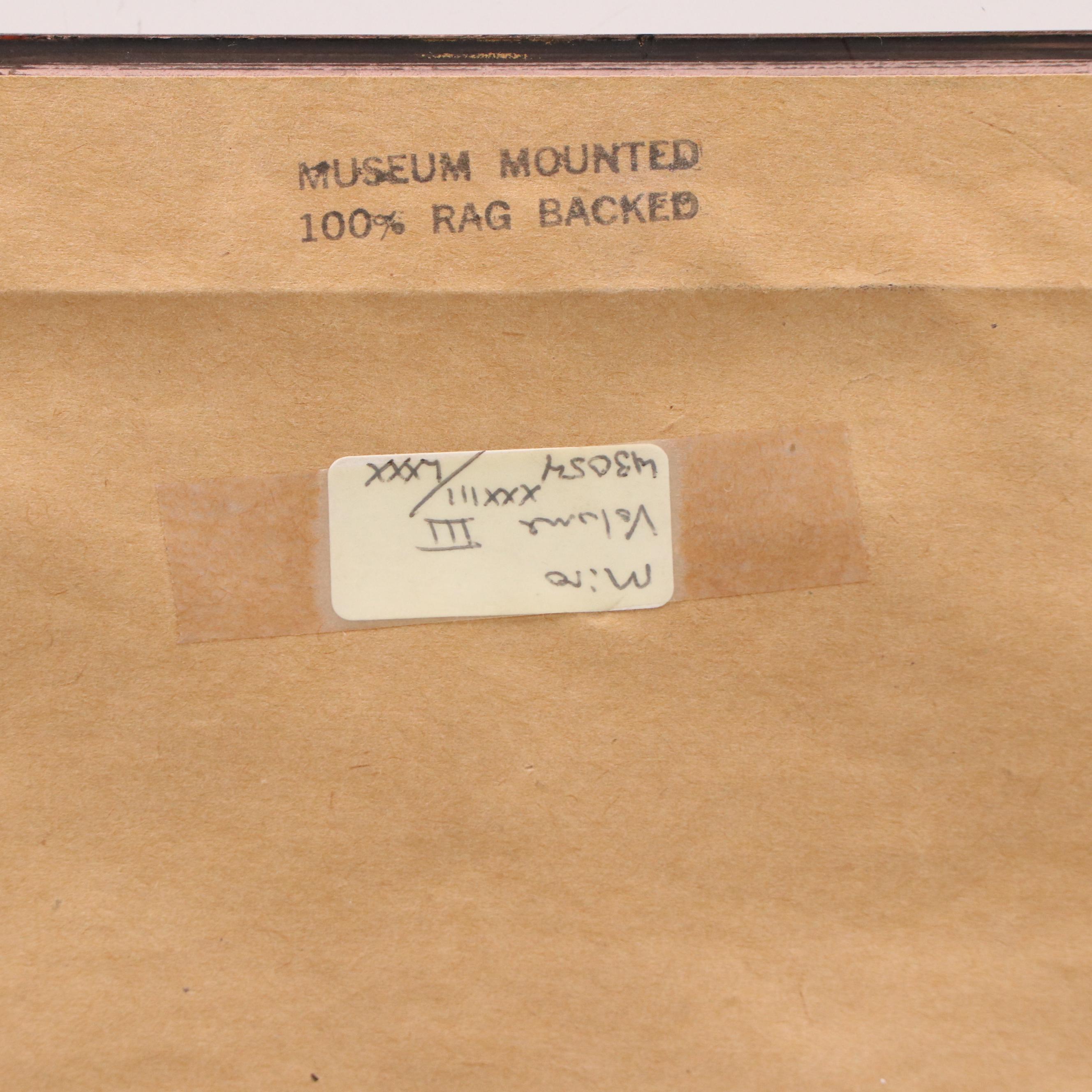 Joan Miró Color Lithograph "Lithographe III," 1977