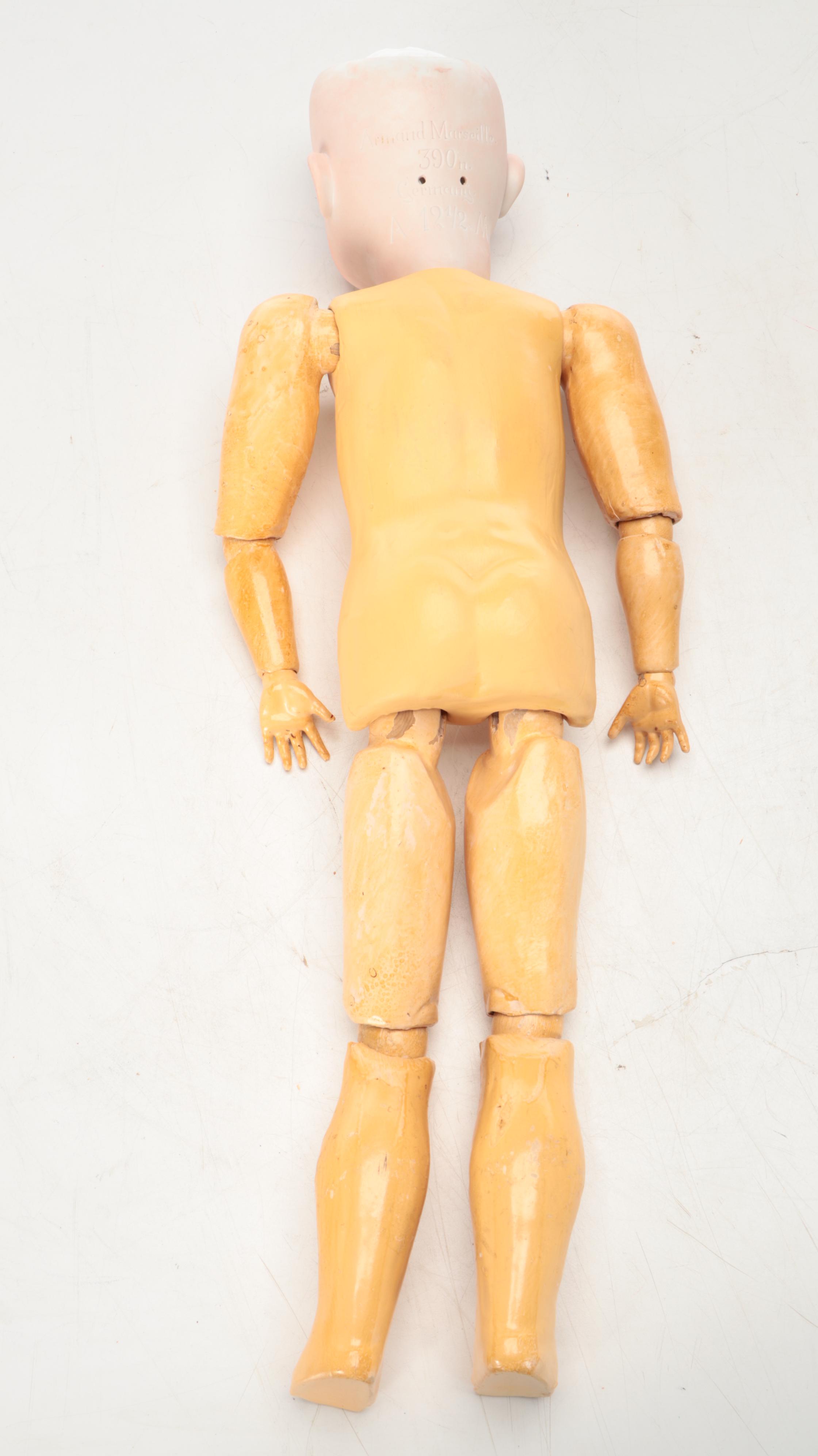 Armand Marseille German Bisque Head Doll