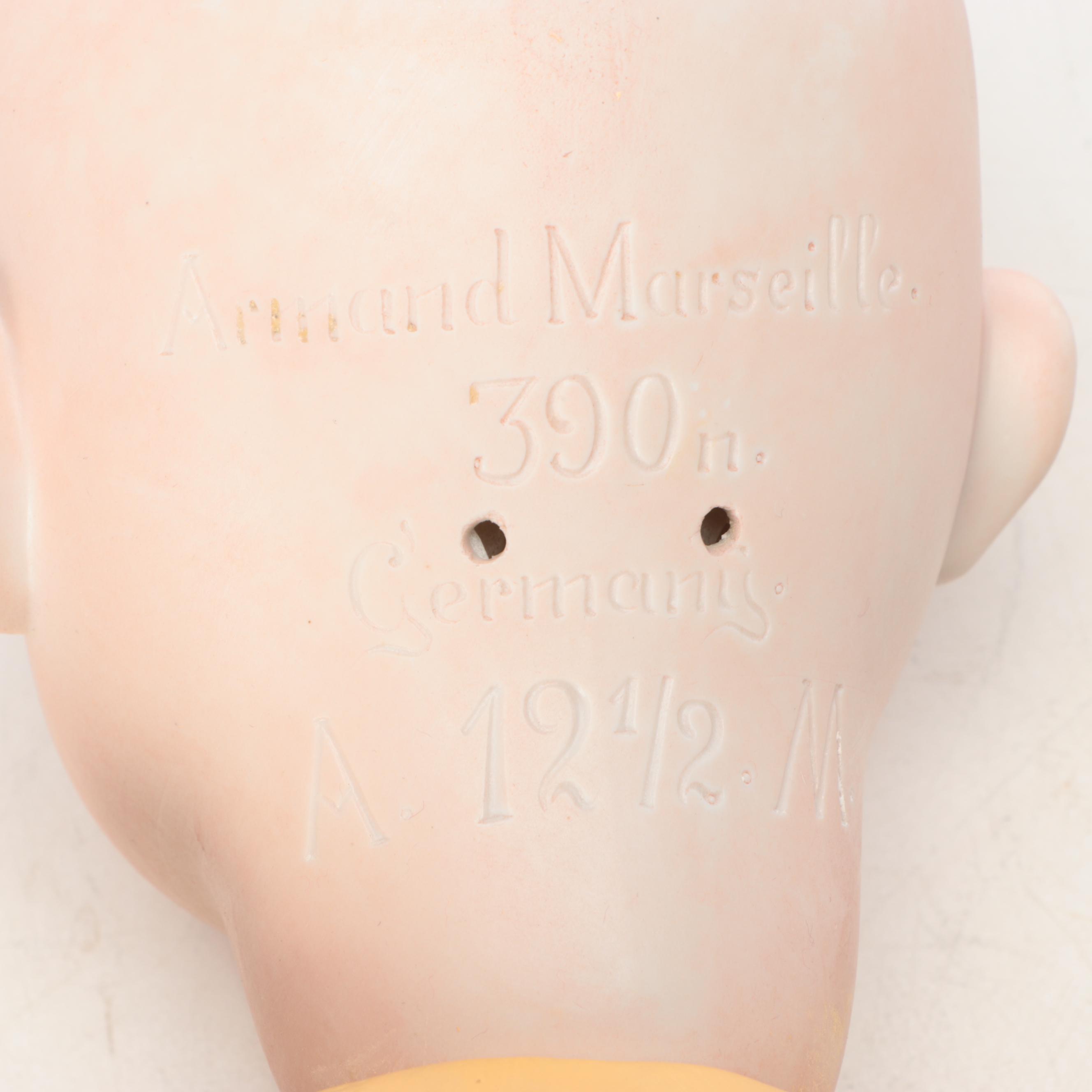 Armand Marseille German Bisque Head Doll