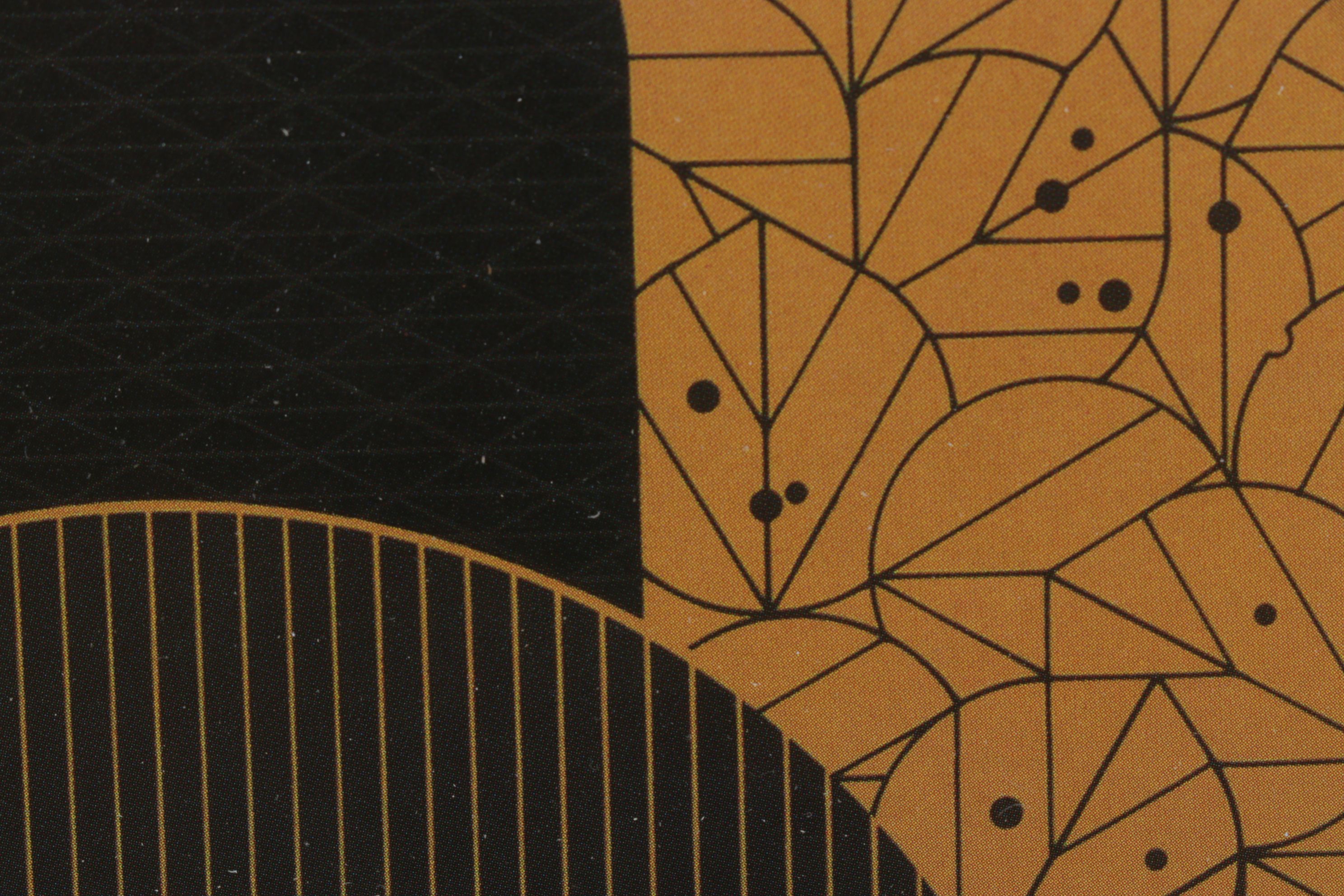 Charley Harper Offset Lithograph "Dam Diligent", 1975