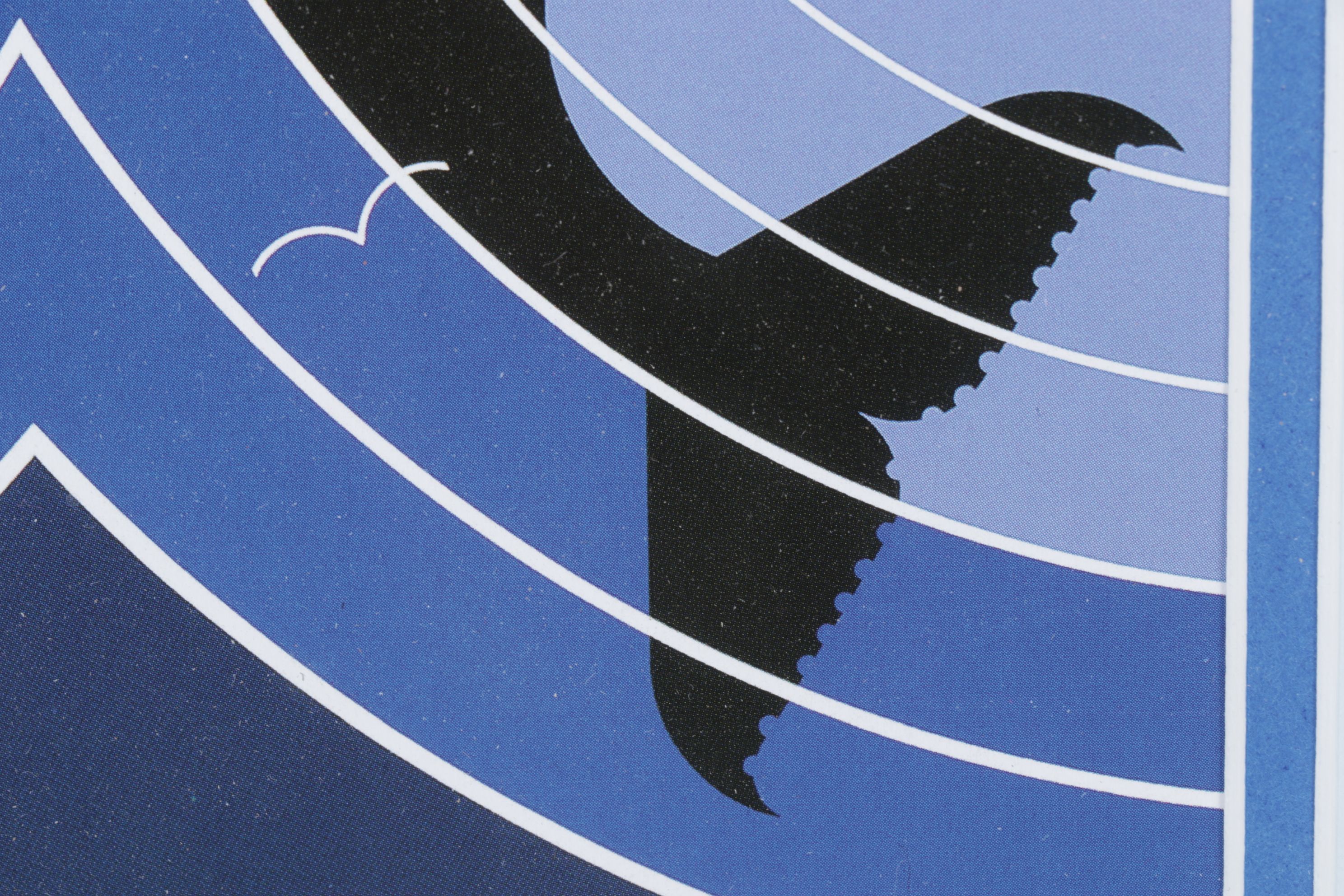 Charley Harper Offset Lithograph "Romance on the Richter Scale", 1981