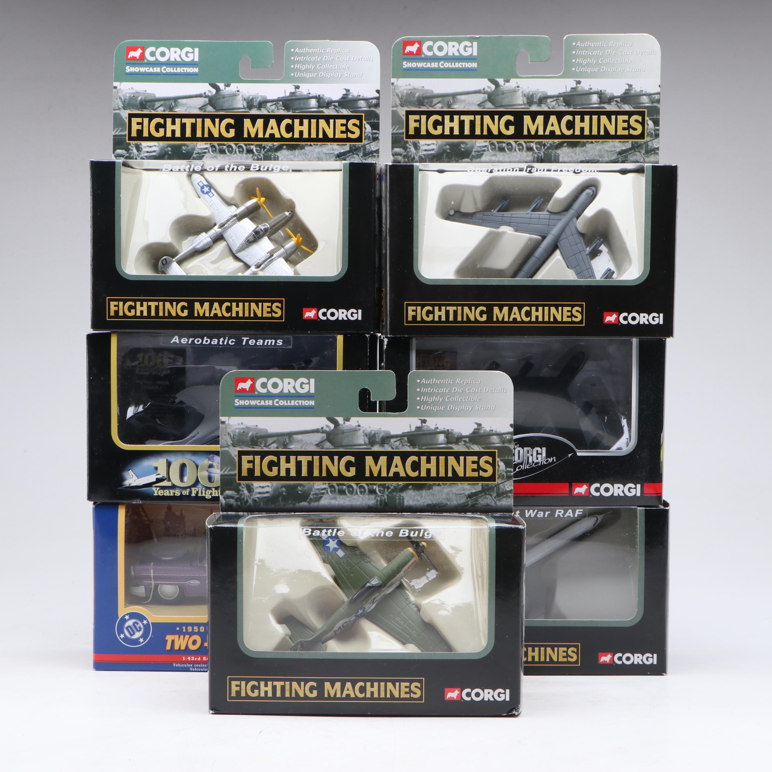 Corgi "B-52 Bomber," "P-51 Mustang" With More Diecast Planes and Car