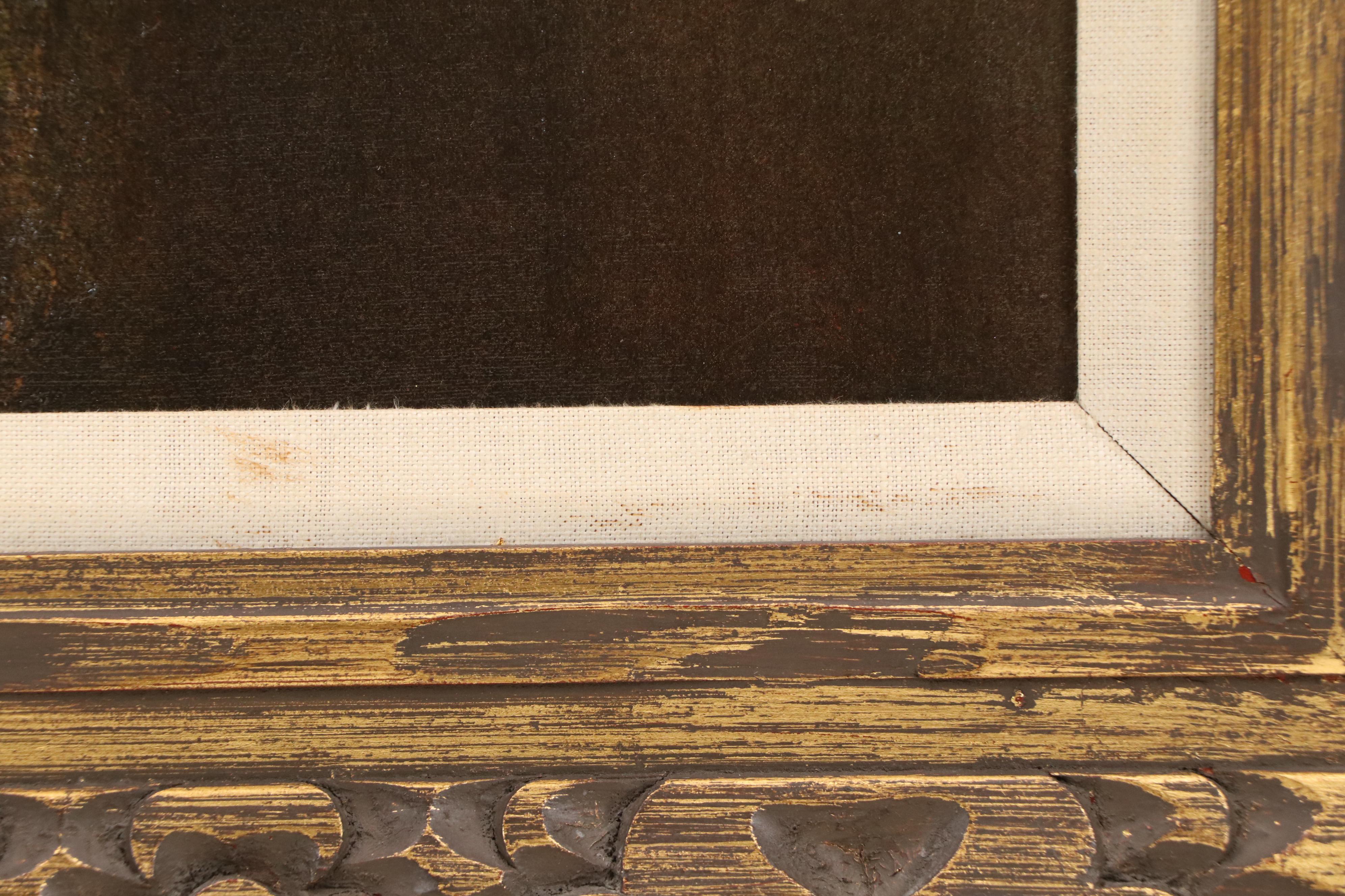 After Rembrandt Embellished Offset Lithograph "Man with Golden Helmet"