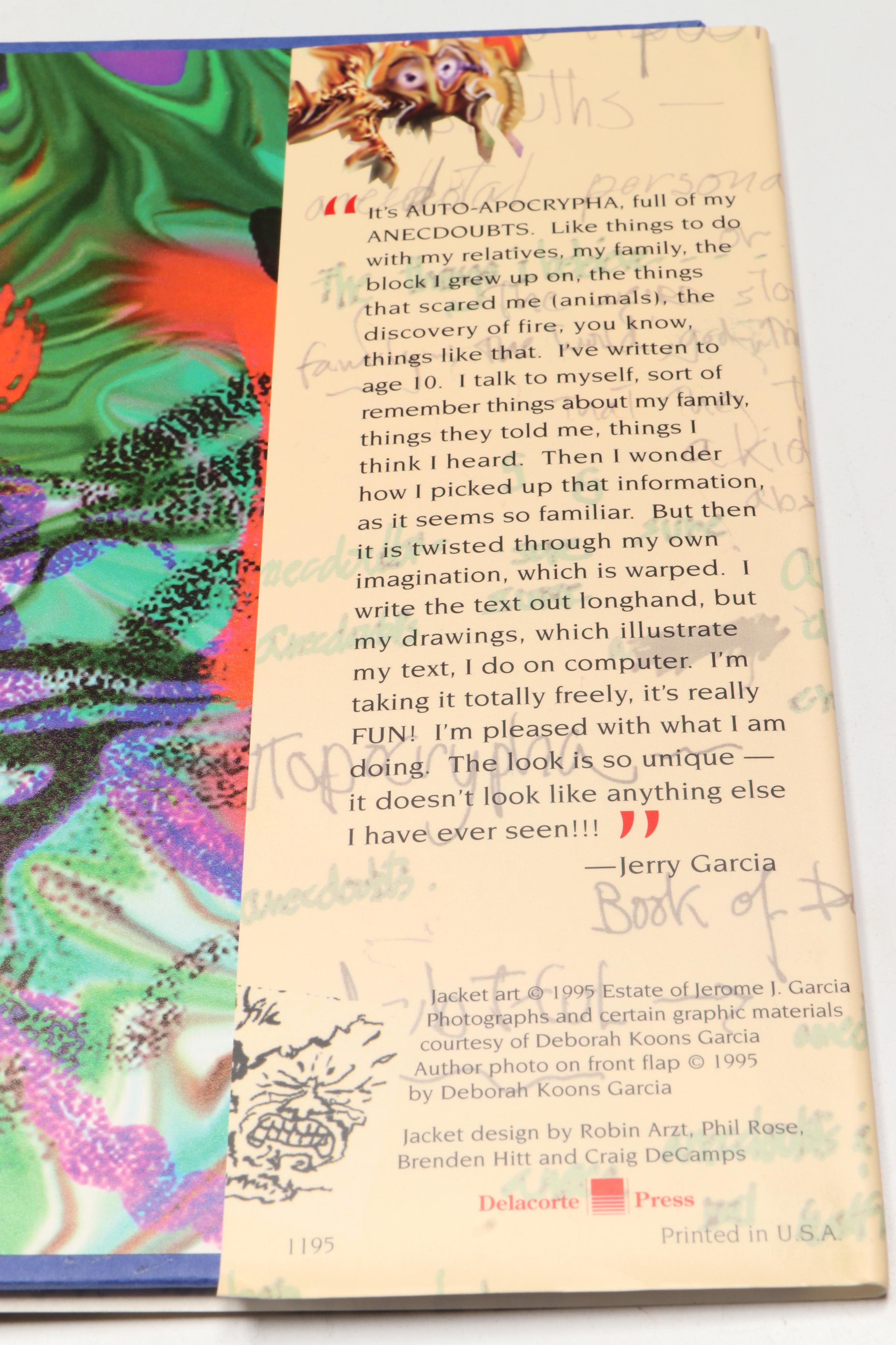 First Printing "Harrington Street" by Jerry Garcia, 1995