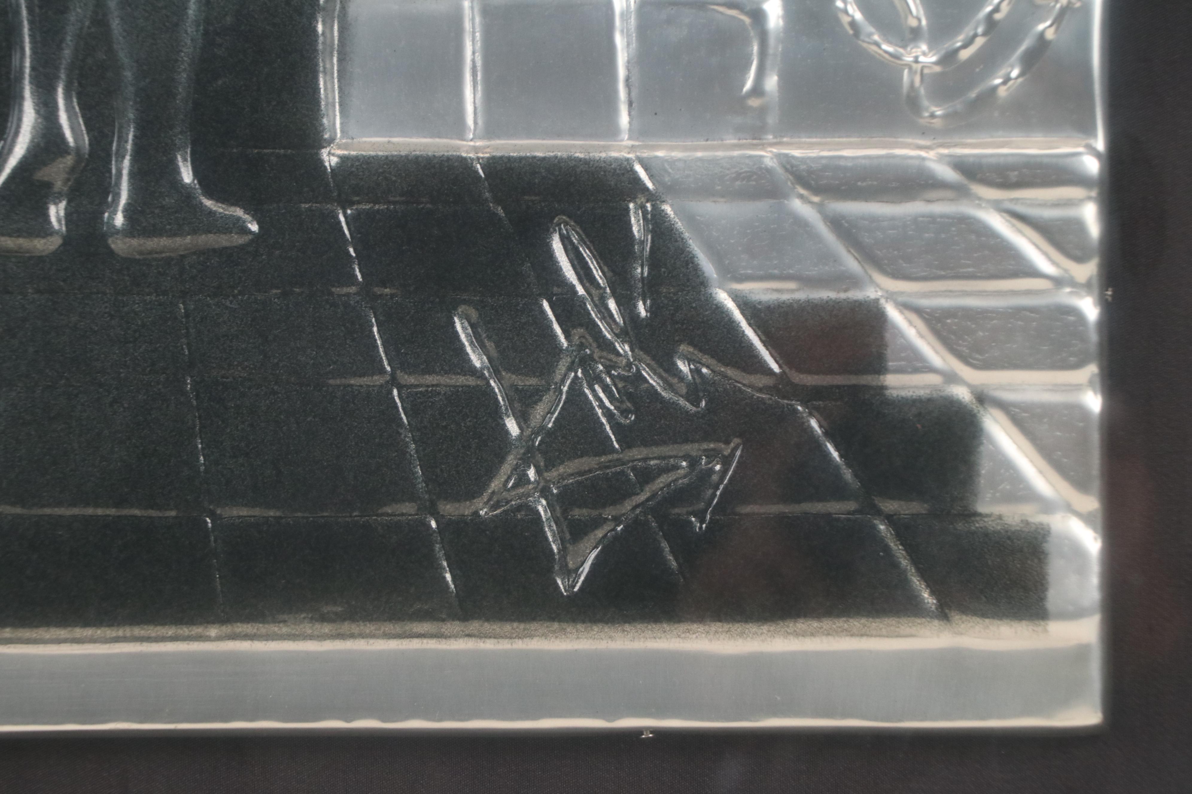 Salvador Dalí Bas-Relief Metal Sculpture "Lincoln in Dalivision," 1975