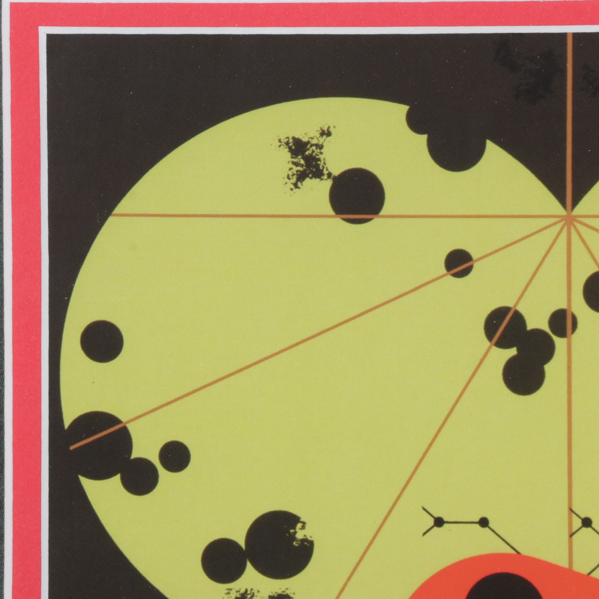 Charley Harper Offset Lithograph "Ladybug Lovers", 1971