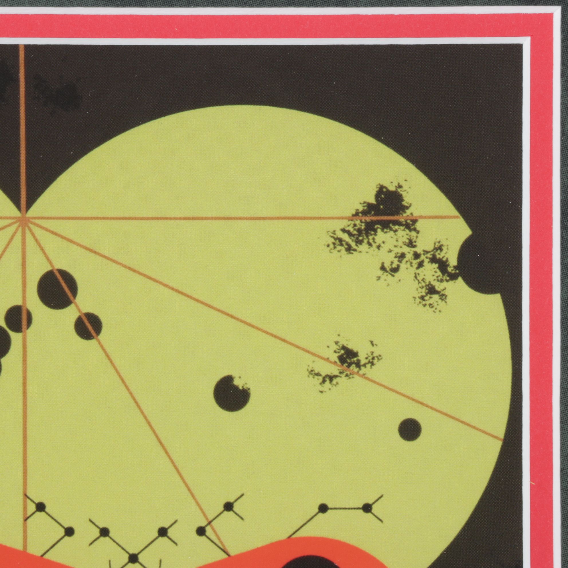 Charley Harper Offset Lithograph "Ladybug Lovers", 1971