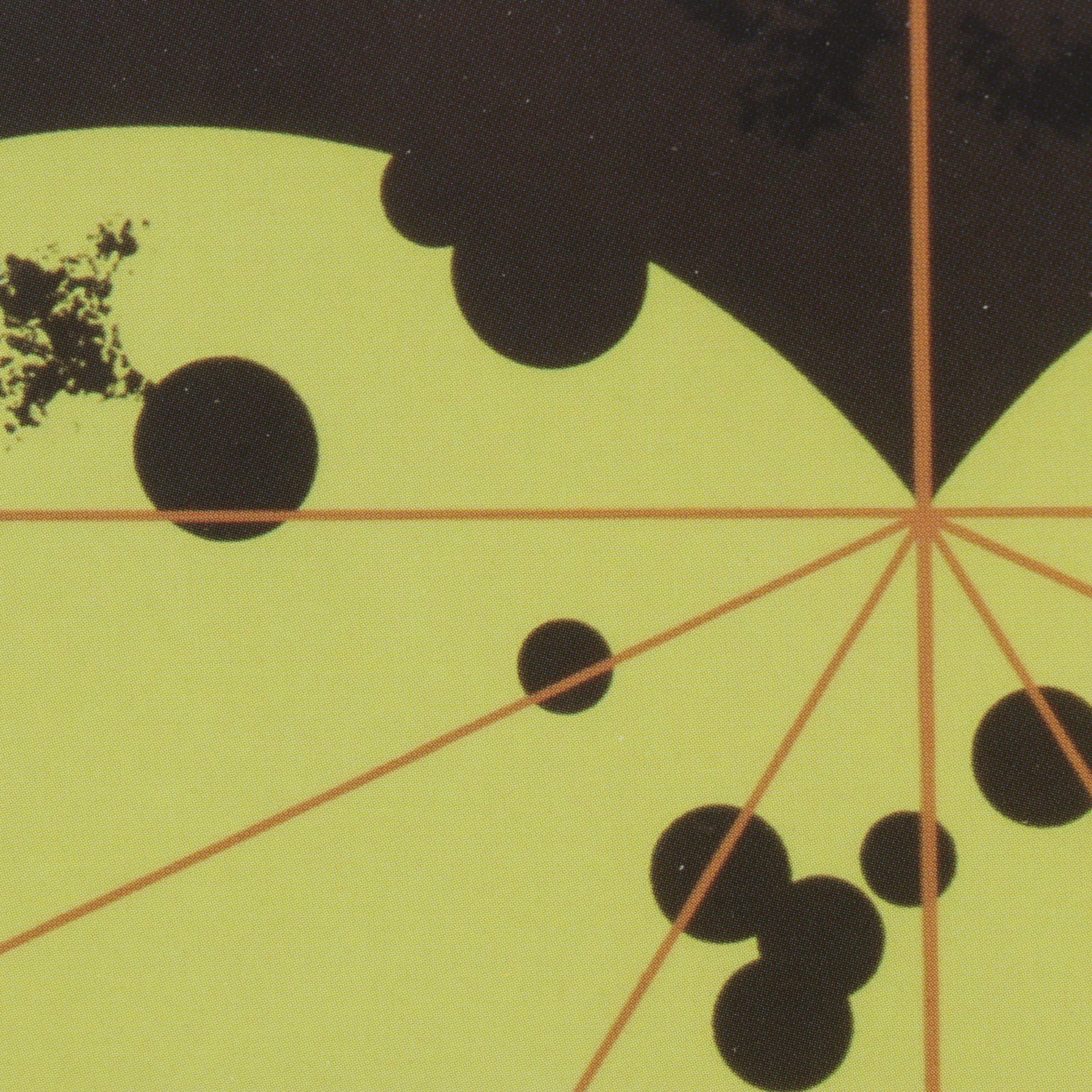 Charley Harper Offset Lithograph "Ladybug Lovers", 1971