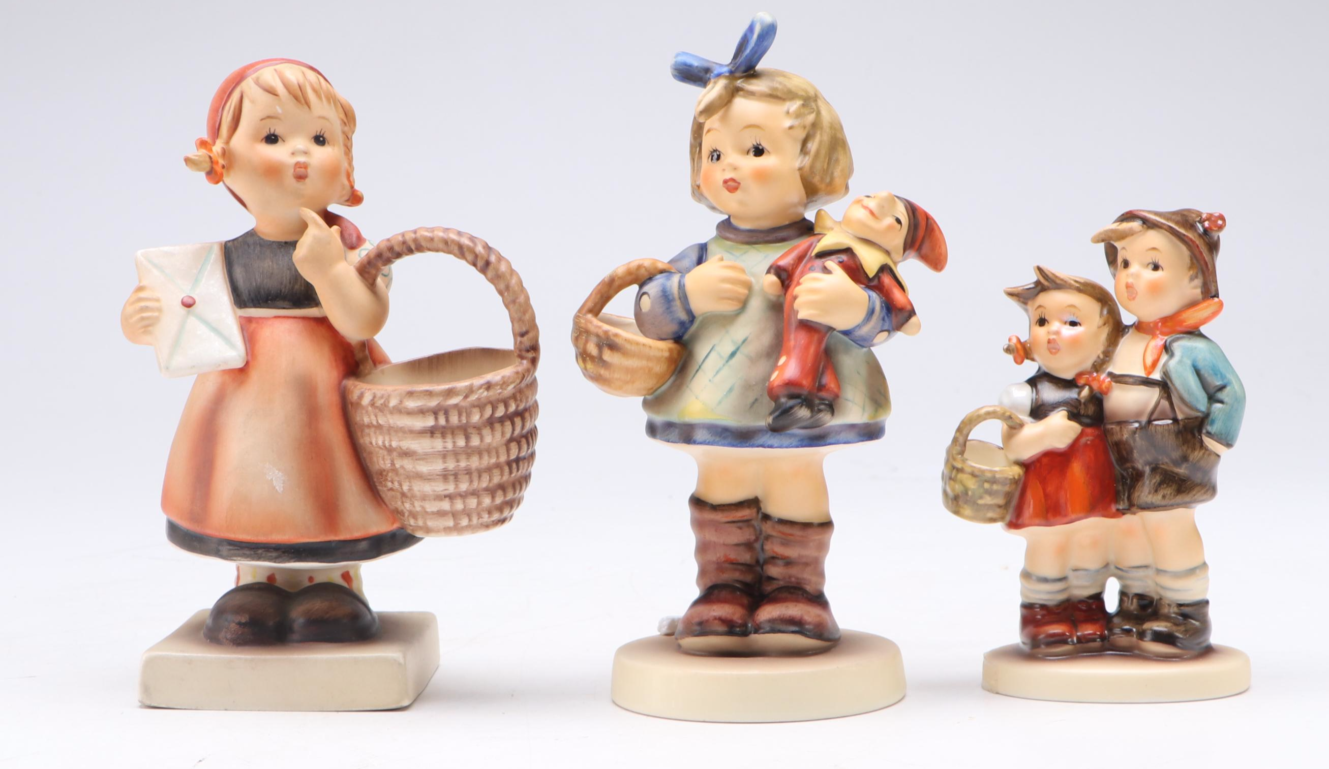 Goebel Collector's Club "Smiling Through" and More Porcelain Hummels