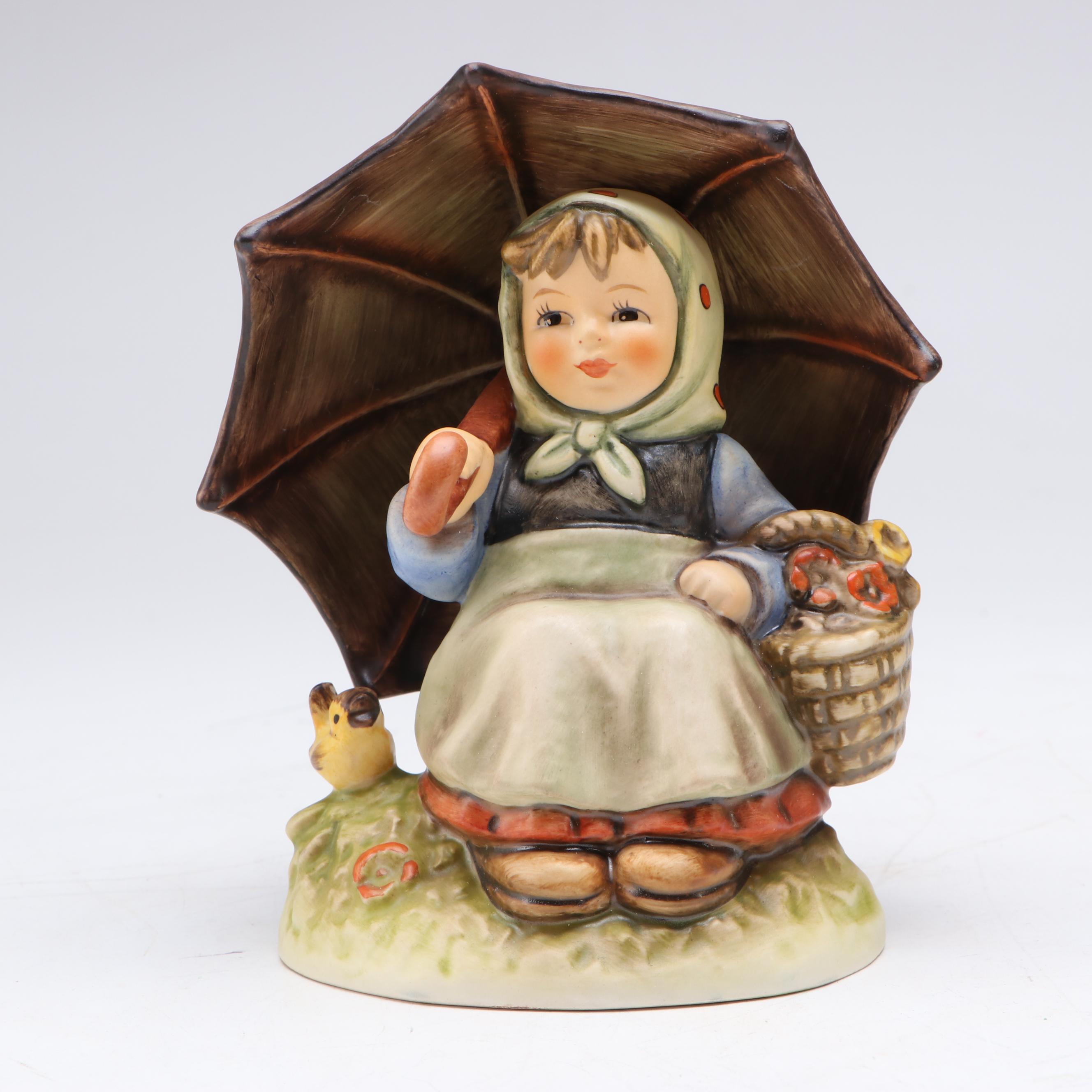 Goebel Collector's Club "Smiling Through" and More Porcelain Hummels