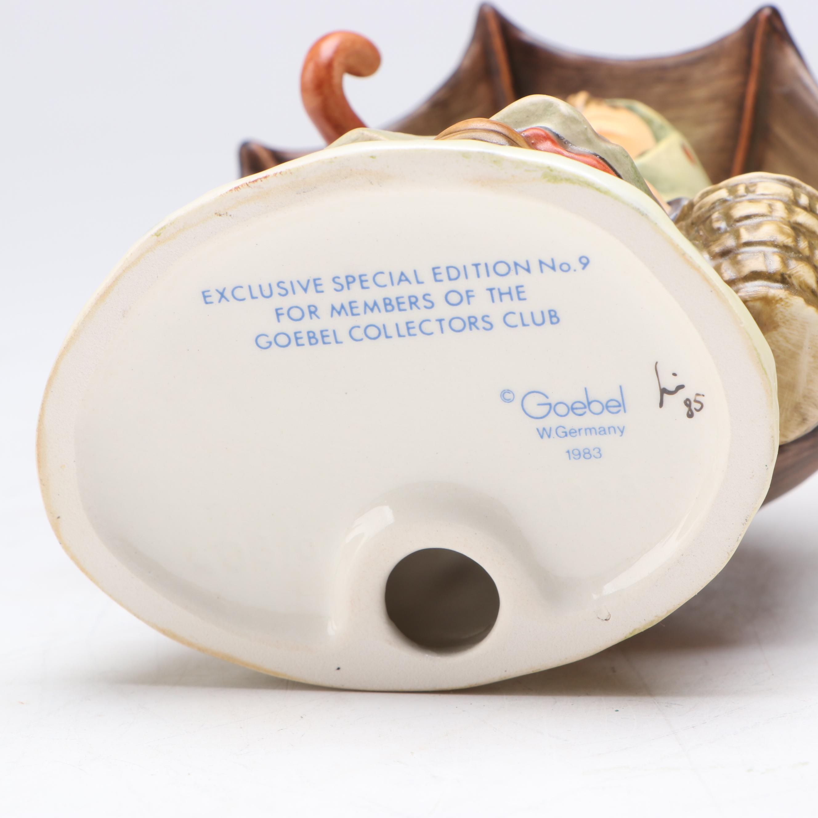 Goebel Collector's Club "Smiling Through" and More Porcelain Hummels