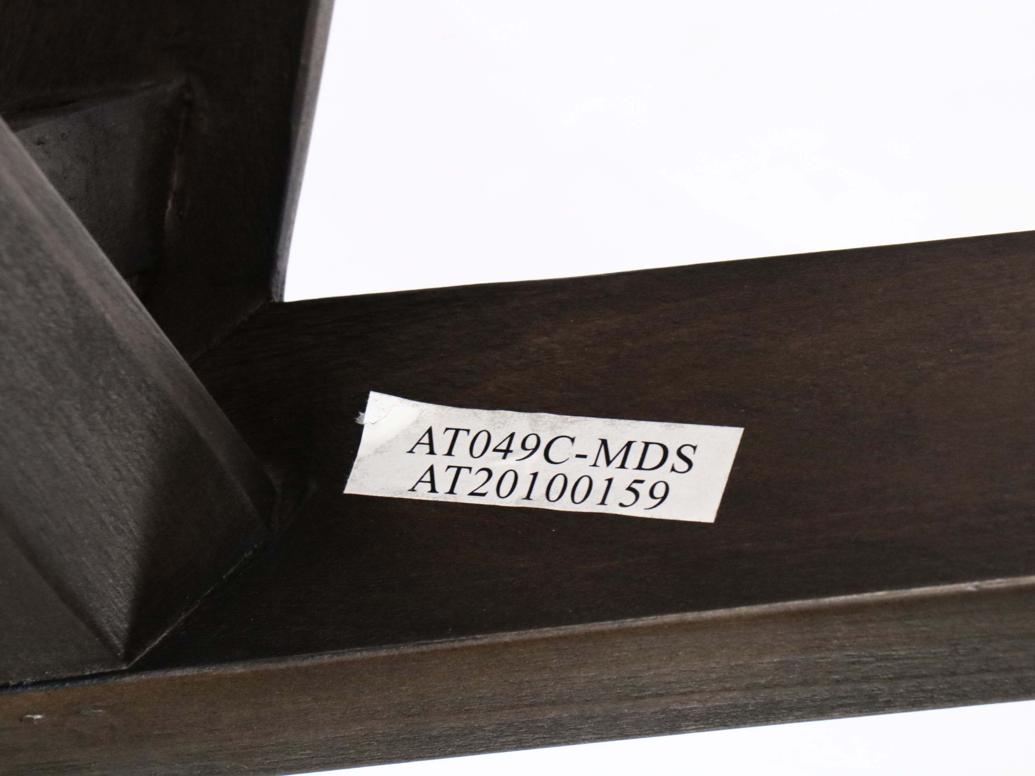 Set of Three Alder & Tweed Furniture Contemporary Fabric and Wood Barstools