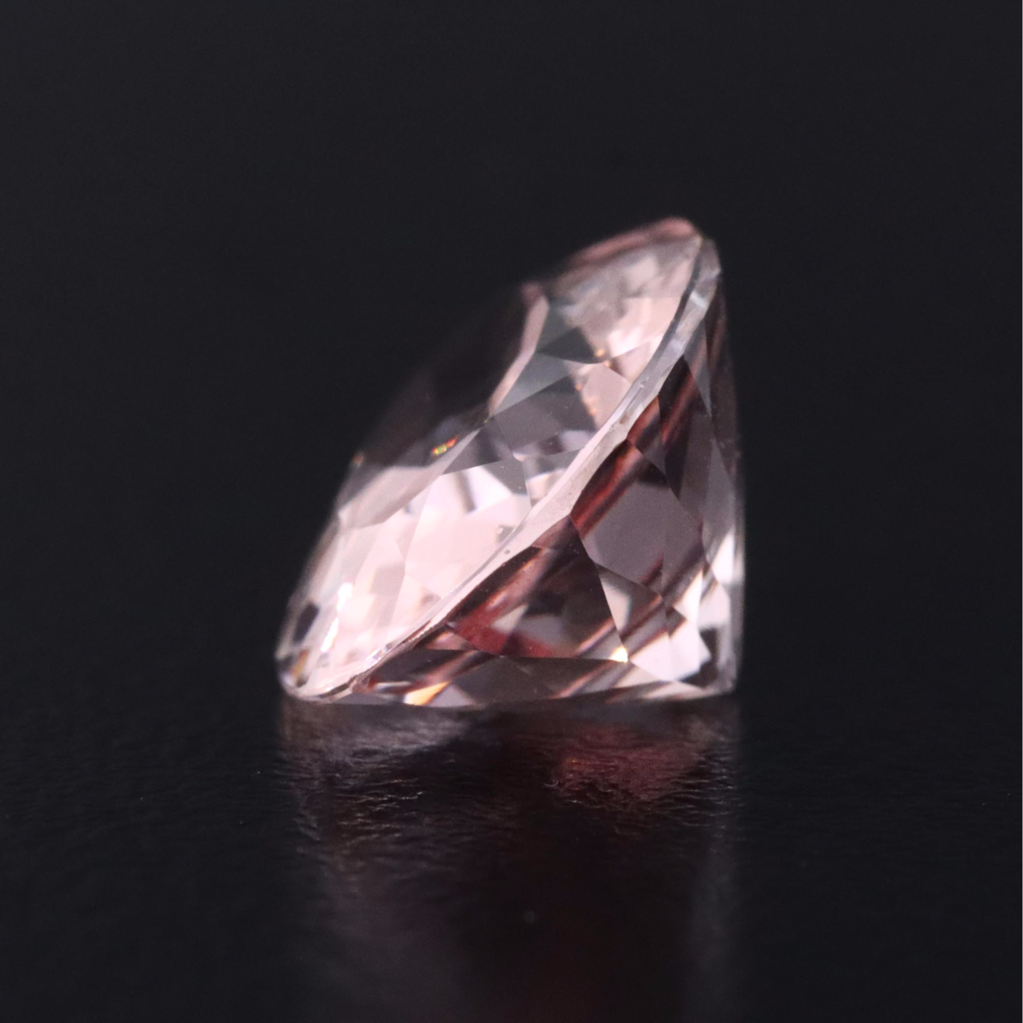 Loose 4.96 CT Morganite with IGI Colored Stone Report