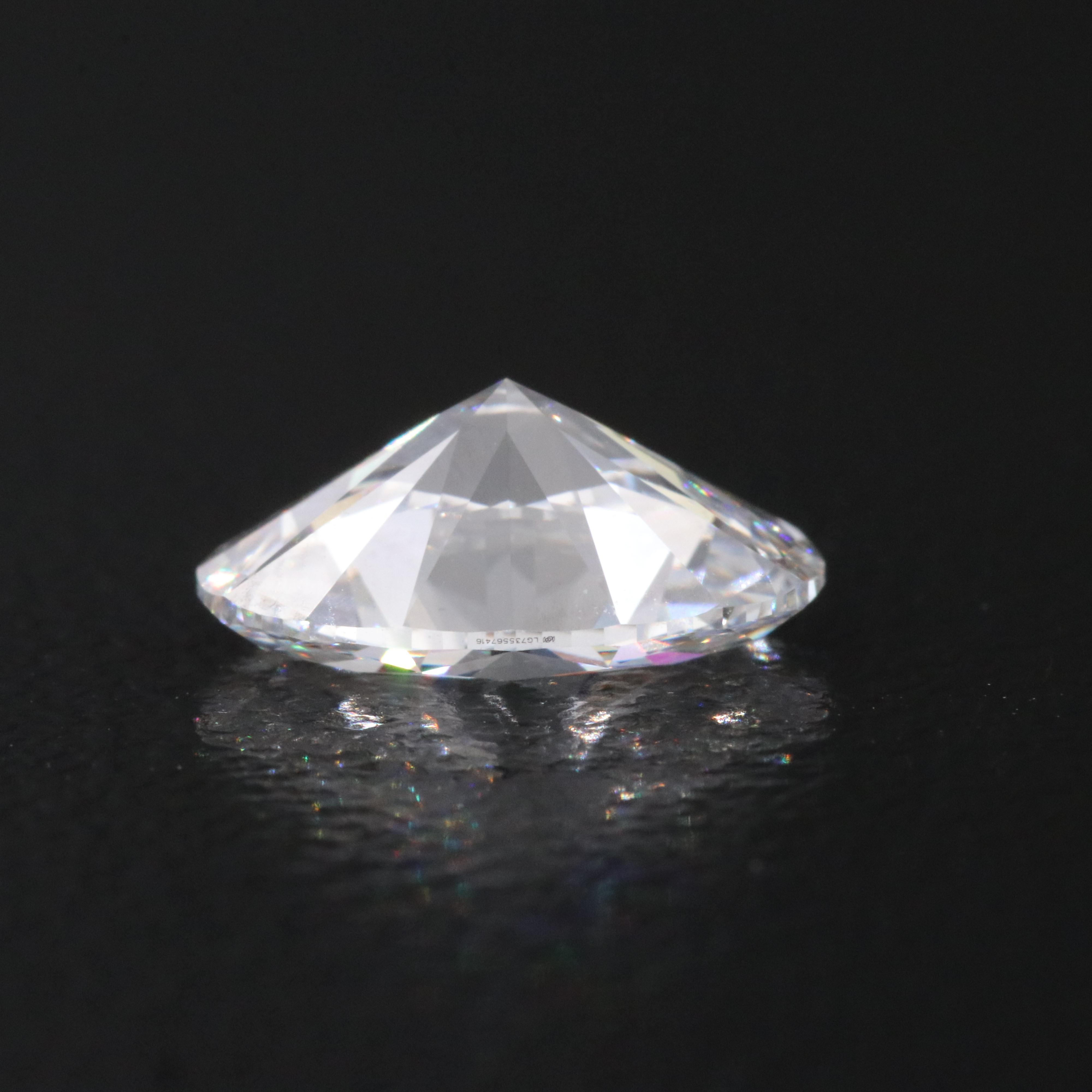 Loose 1.55 CT Lab Grown Diamond with IGI Report
