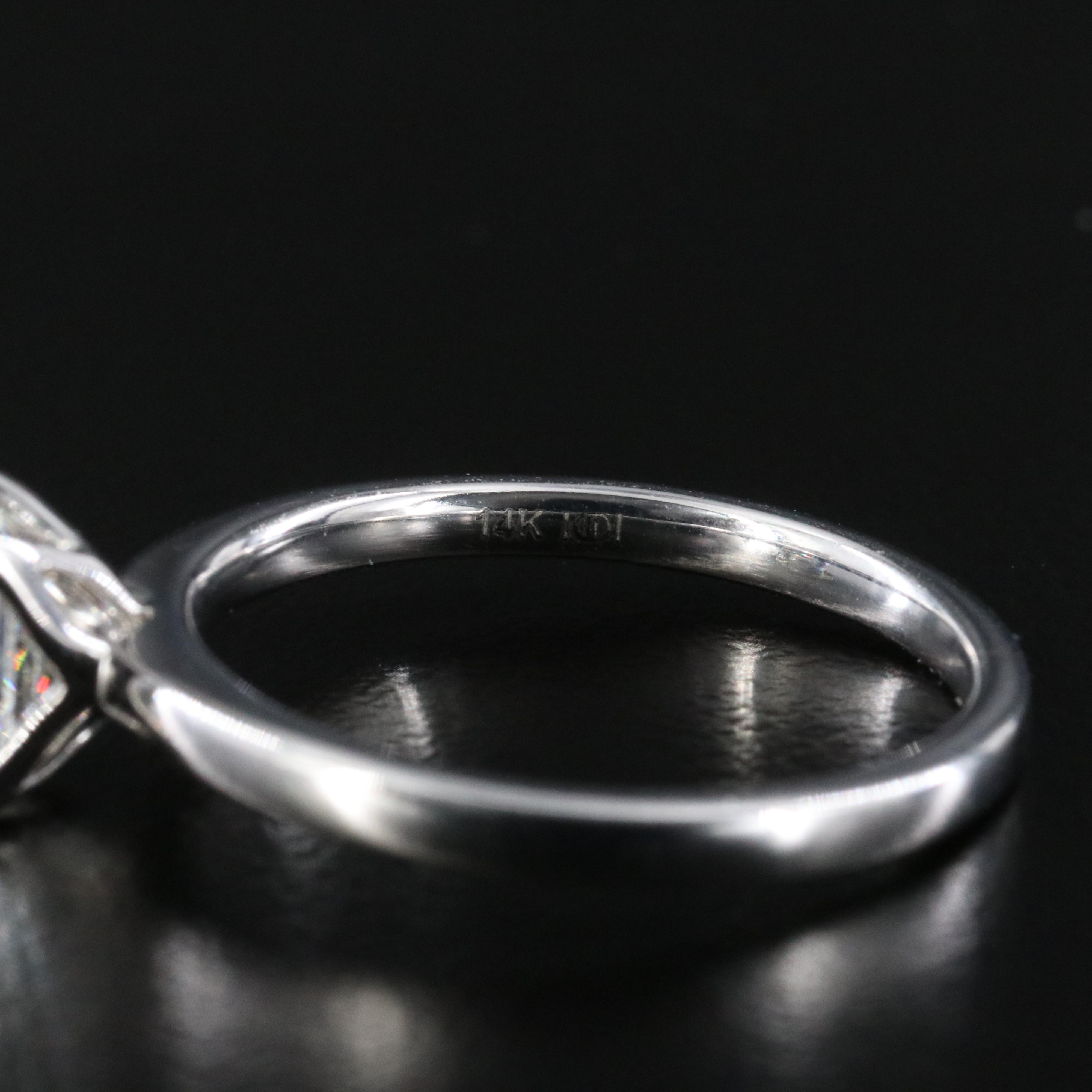 14K 1.02 CT Lab Grown Diamond Solitaire Ring