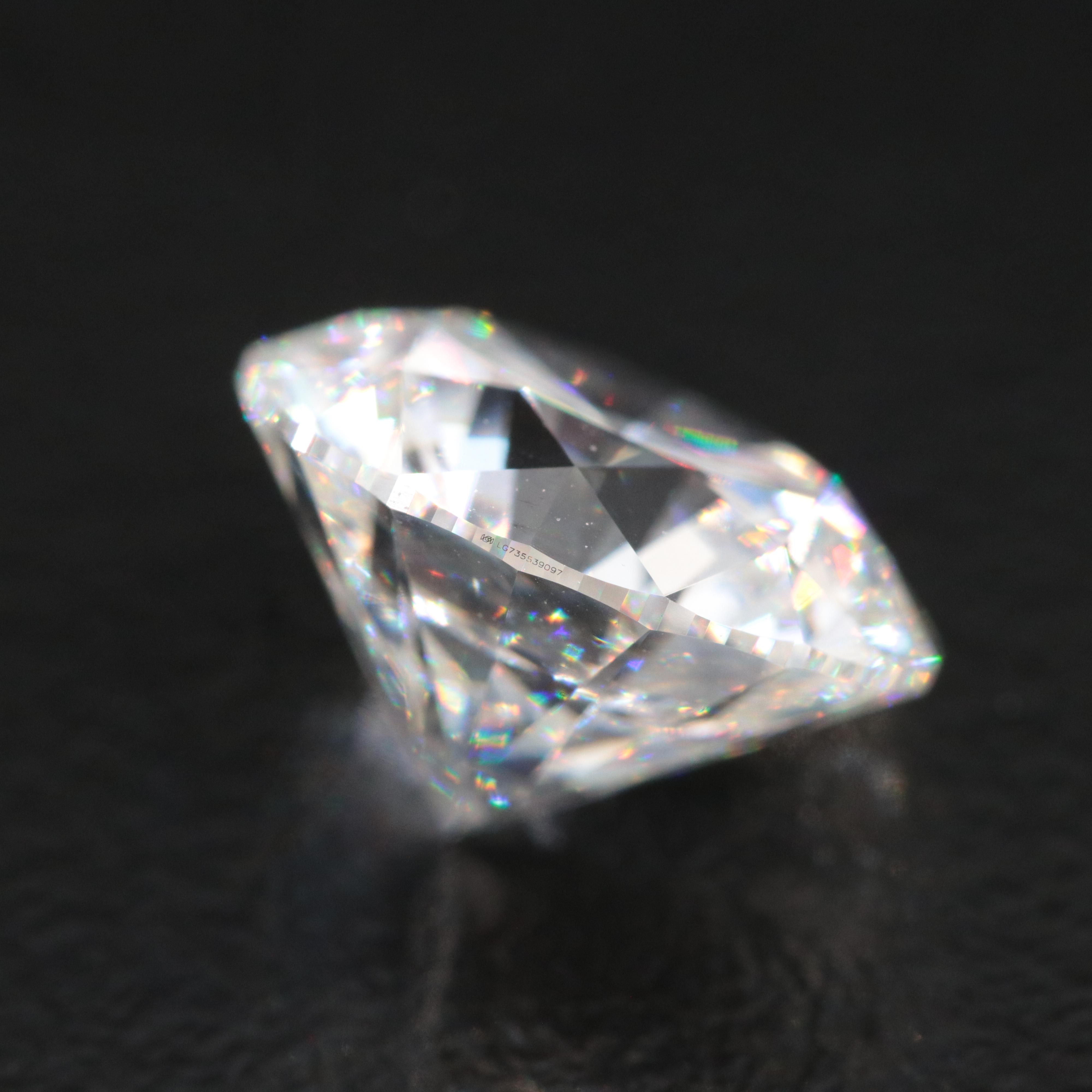 Loose 4.00 CT Lab Grown Diamond with IGI Report