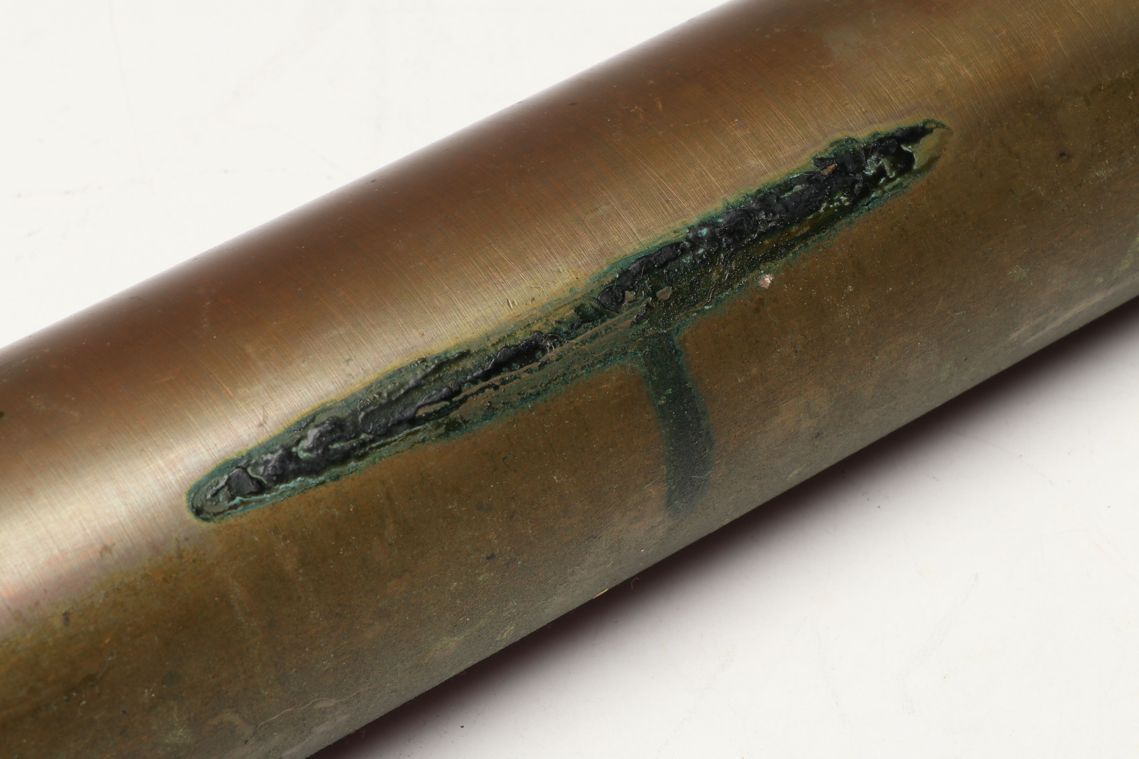 A.S. Ruslander & Son with Other Copper Pots and Rolling Pin