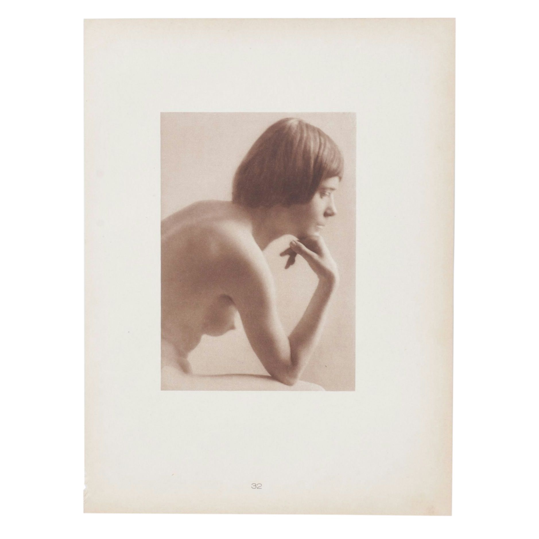 Dr. Pierre Landow "La Femme Nude" Lithograph, 1925