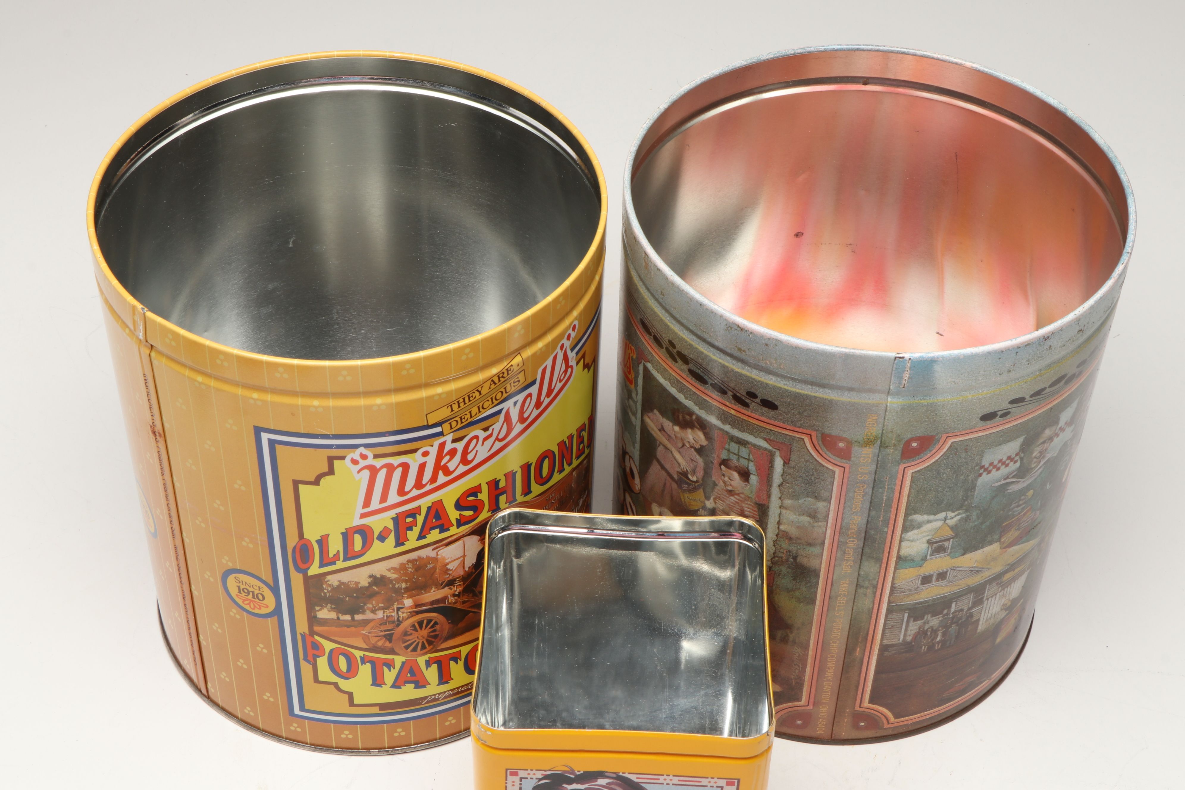 Campbell's, Ritz, Toll House Cookies and Other Food Tins