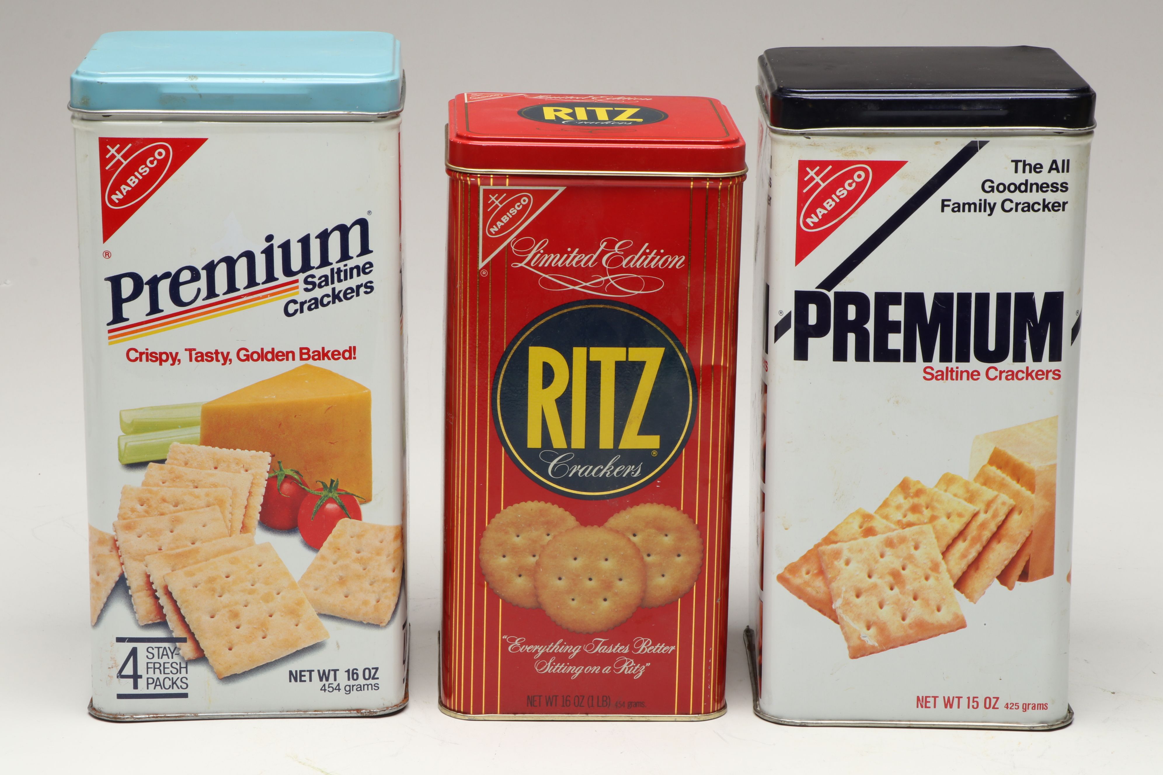 Campbell's, Ritz, Toll House Cookies and Other Food Tins