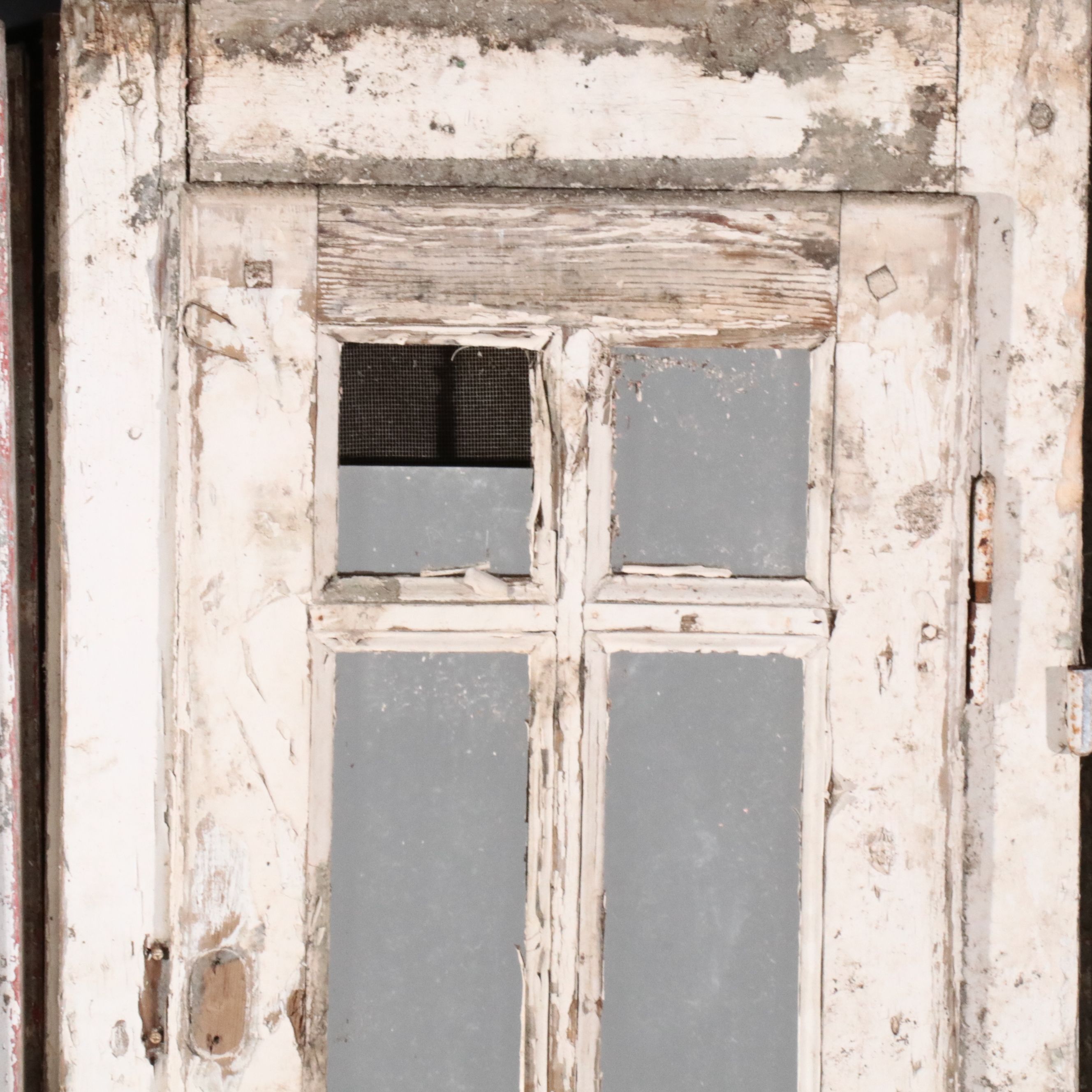 Architectural Salvage Three-Part Dormer Window Frame