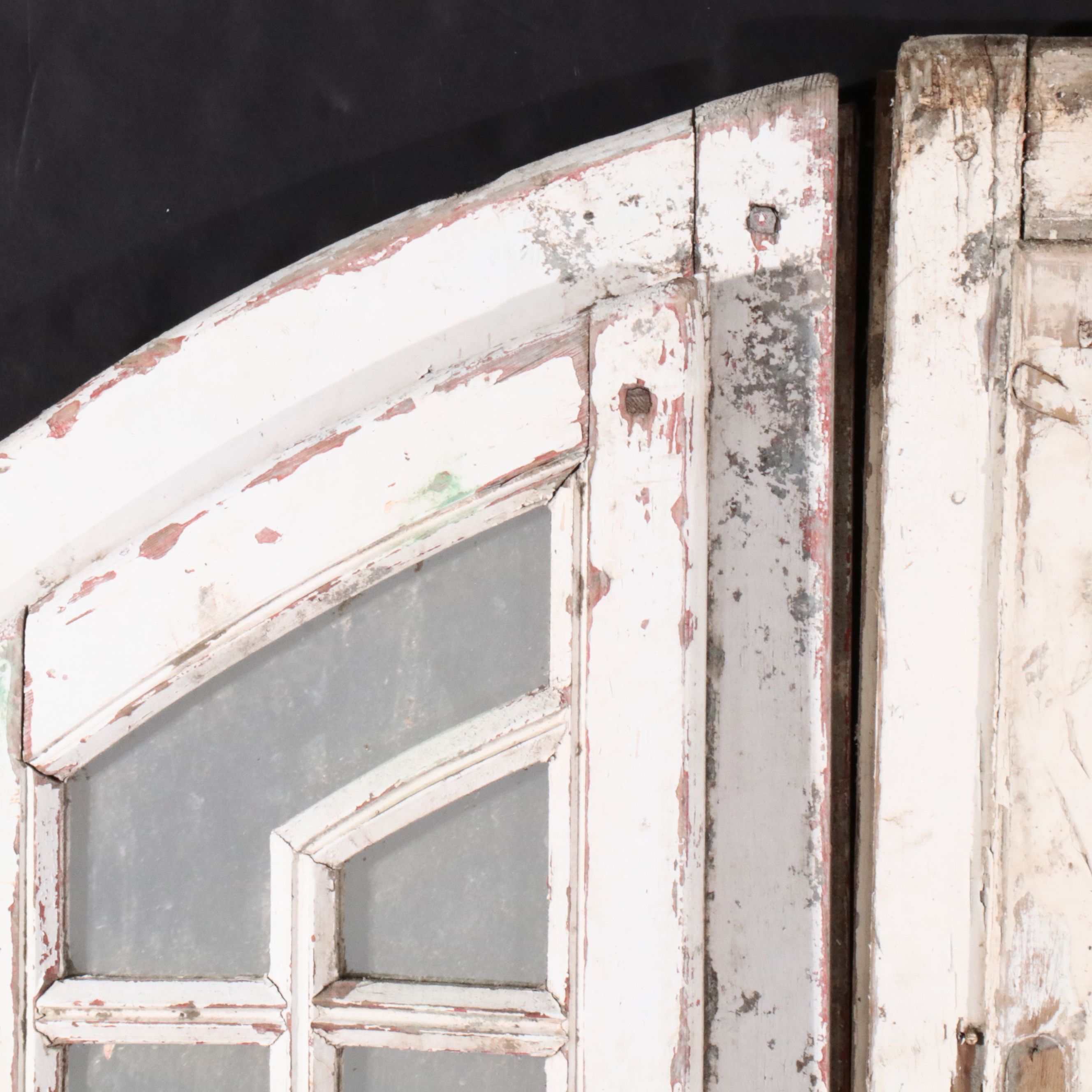 Architectural Salvage Three-Part Dormer Window Frame