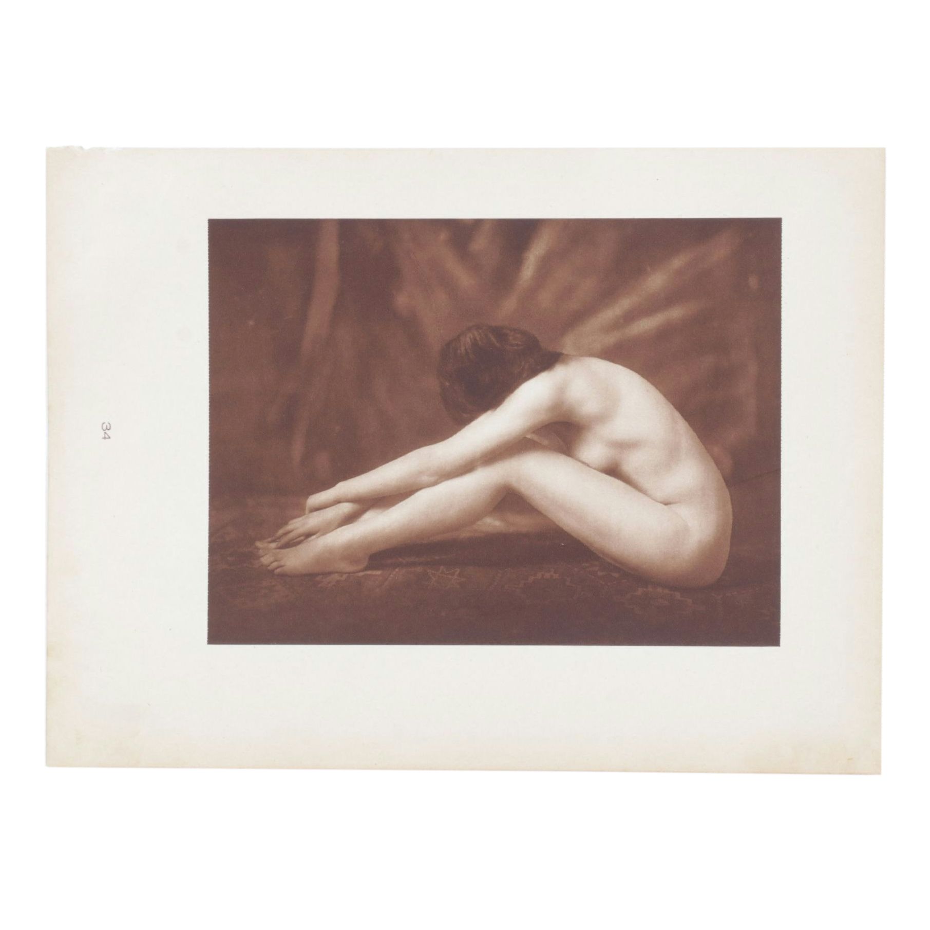Dr. Pierre Landow "La Femme Nude" Lithograph, 1925